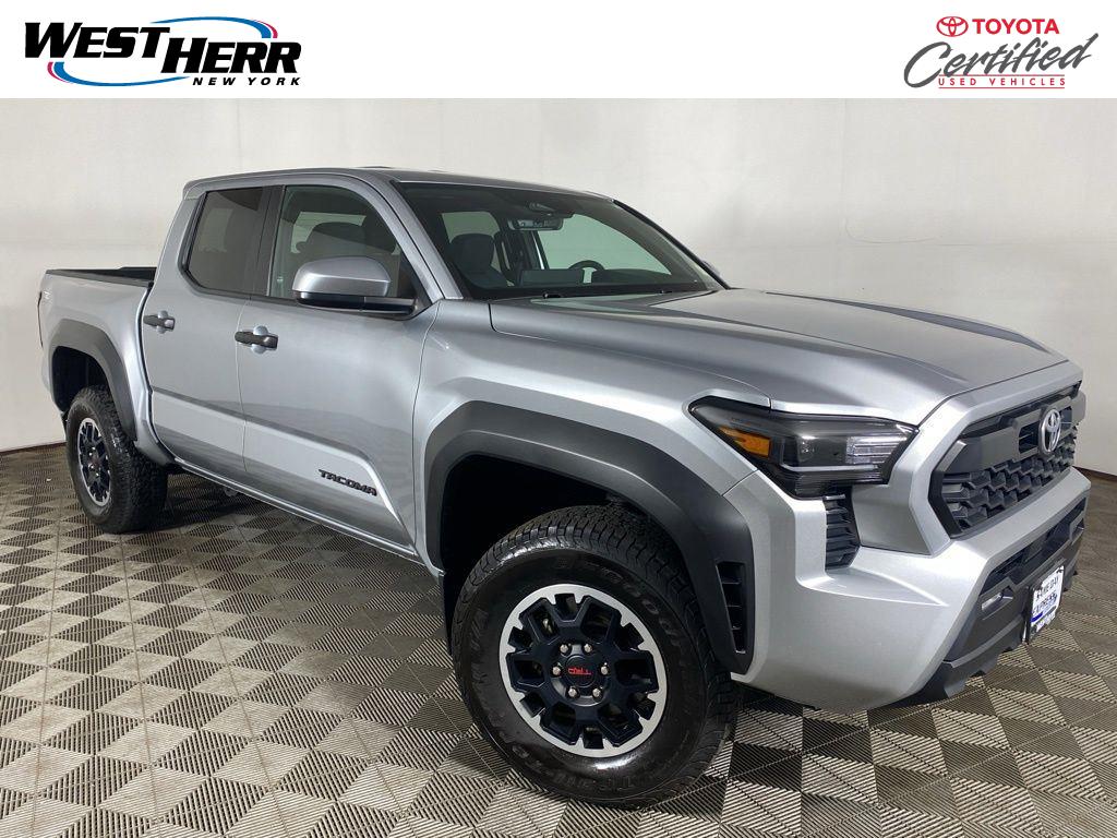 Celestial Silver Metallic 2024 Toyota Tacoma Pickup Truck Four-Wheel Drive 8-Speed Automatic