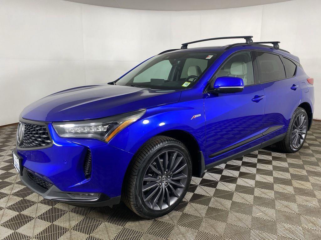 Used 2023 Apex Blue Pearl Acura A-Spec Advance Package image 3