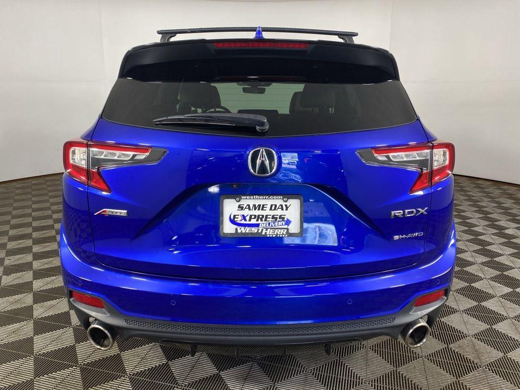 Used 2023 Apex Blue Pearl Acura A-Spec Advance Package image 6