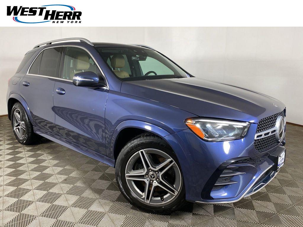 Twilight Blue Metallic 2024 Mercedes-Benz GLE SUV / Crossover All-Wheel Drive 9-Speed Automatic