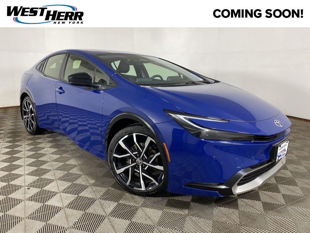 Blue 2024 Toyota Prius Prime XSE FWD Hatchback Front-Wheel Drive Continuously Variable Transmission