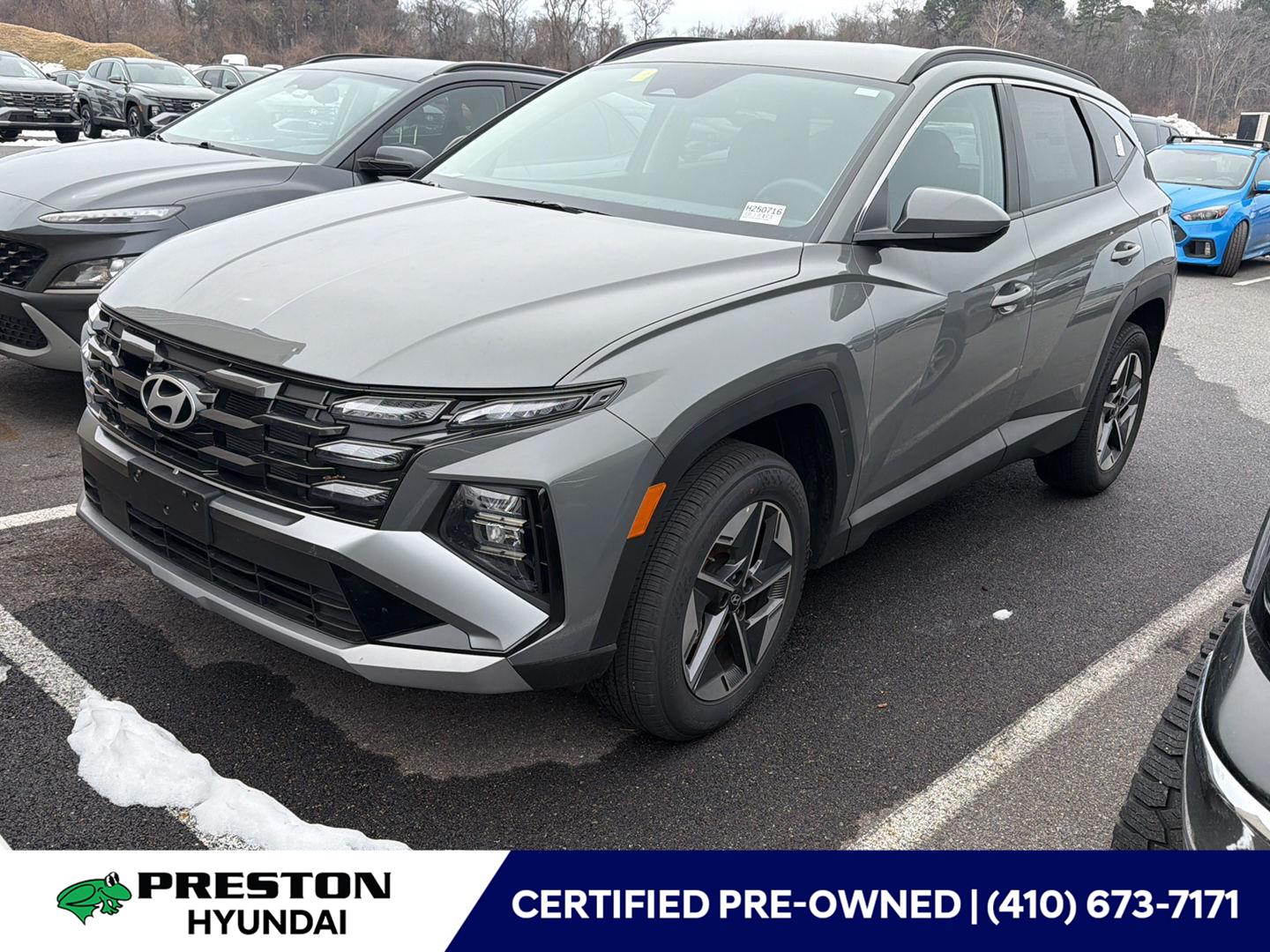 Hampton Gray 2025 Hyundai Tucson SEL AWD SUV / Crossover All-Wheel Drive Automatic