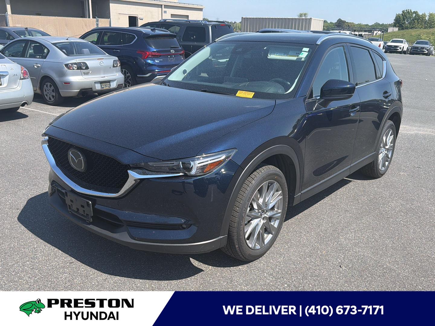 Deep Crystal Blue Mica 2021 Mazda CX-5 Grand Touring Reserve AWD SUV / Crossover All-Wheel Drive Automatic