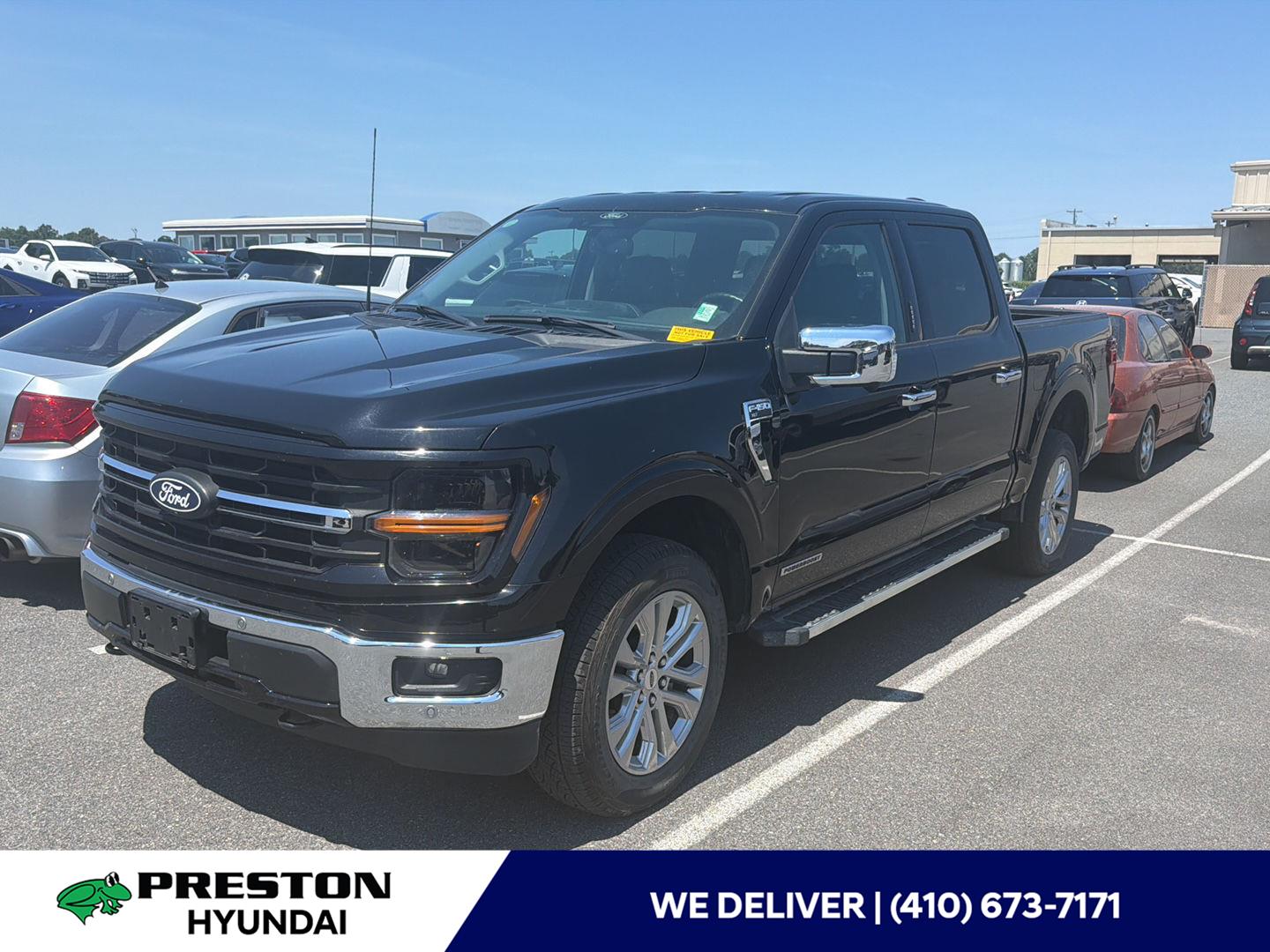 Agate Black 2024 Ford F-150 Pickup Truck Four-Wheel Drive Automatic