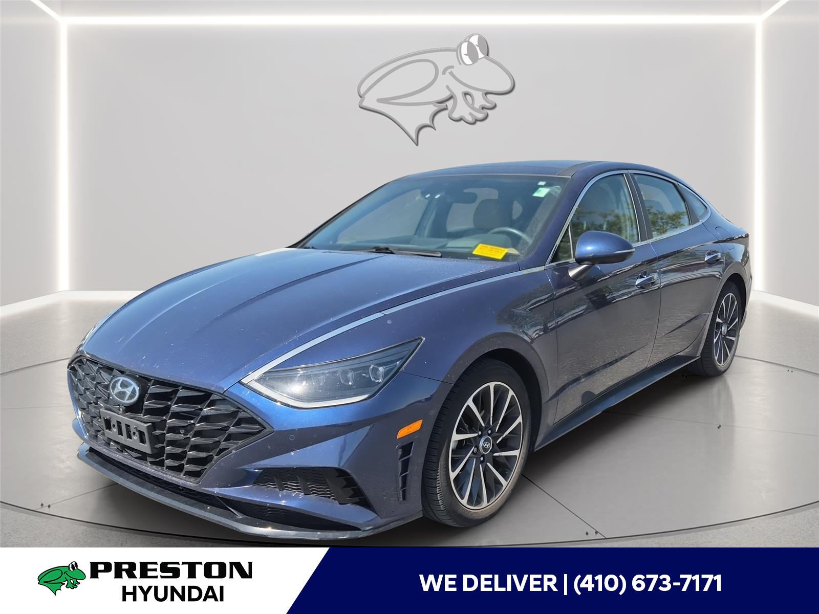 Blue (Stormy Sea) 2021 Hyundai Sonata Limited FWD Sedan Front-Wheel Drive Automatic
