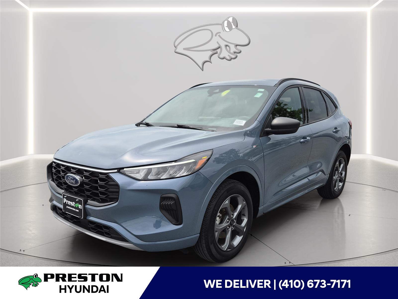 Vapor Blue 2024 Ford Escape SUV / Crossover All-Wheel Drive 8-Speed Automatic
