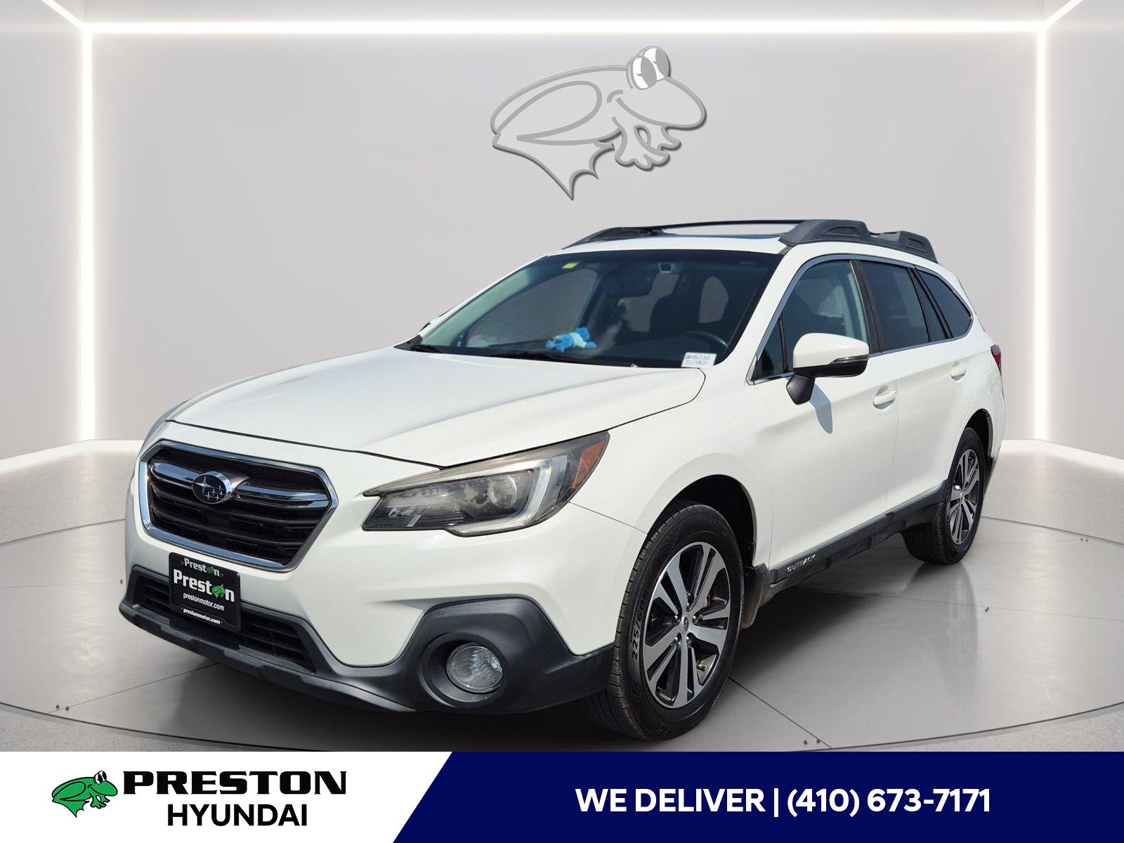 Crystal White Pearl 2019 Subaru Outback Wagon All-Wheel Drive Continuously Variable Transmission