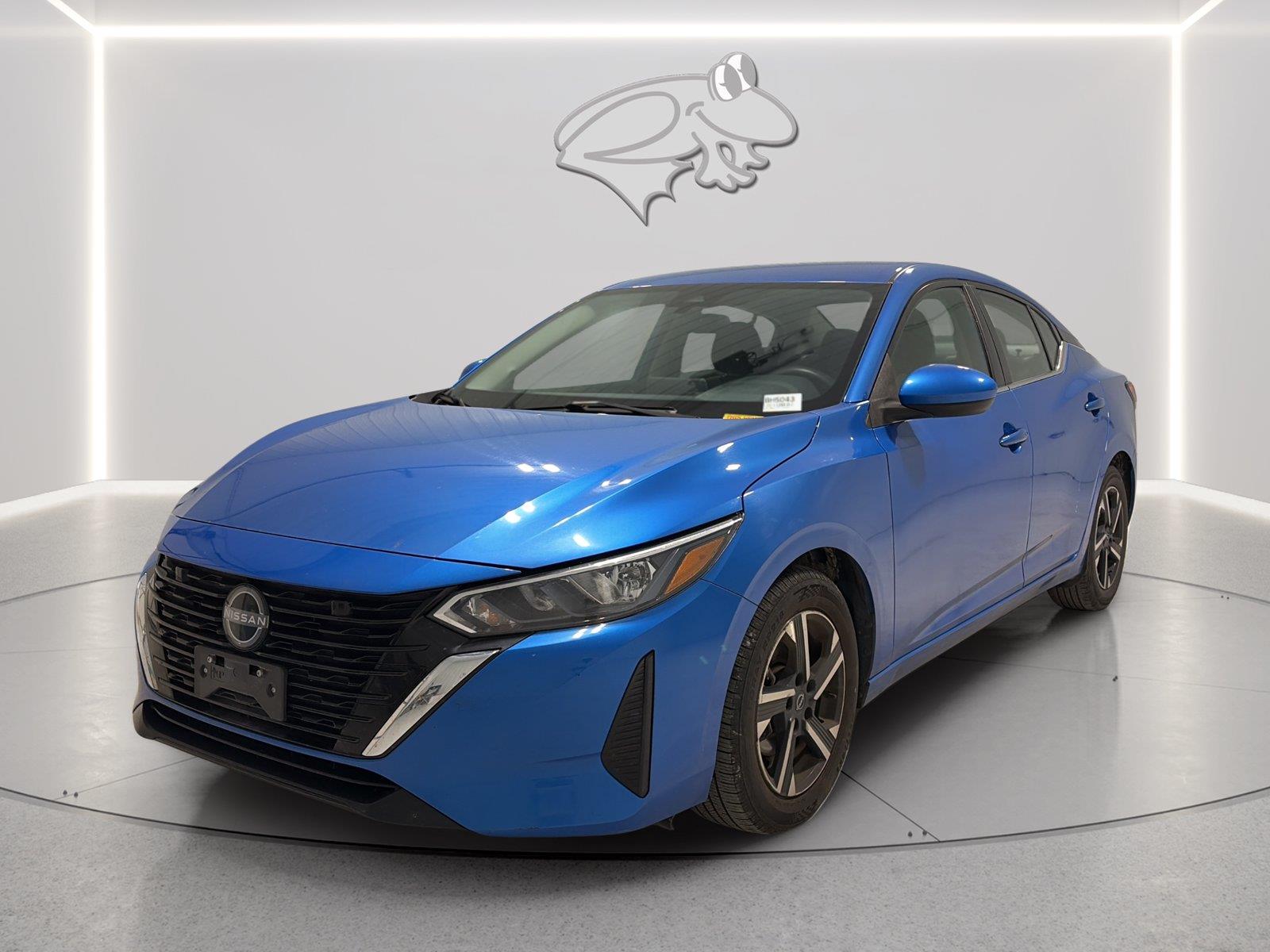 Electric Blue Metallic 2024 Nissan Sentra Sedan Front-Wheel Drive Continuously Variable Transmission
