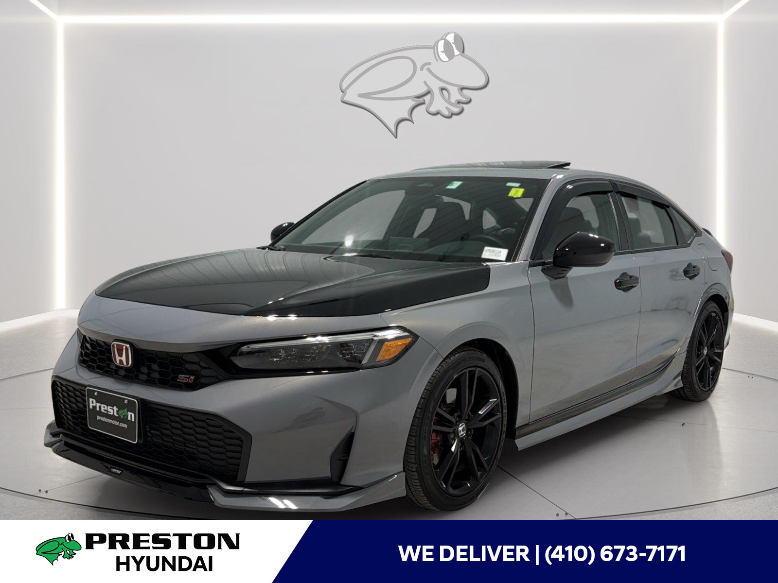 Urban Gray Pearl 2026 Honda Civic Sedan Front-Wheel Drive 6-Speed Manual