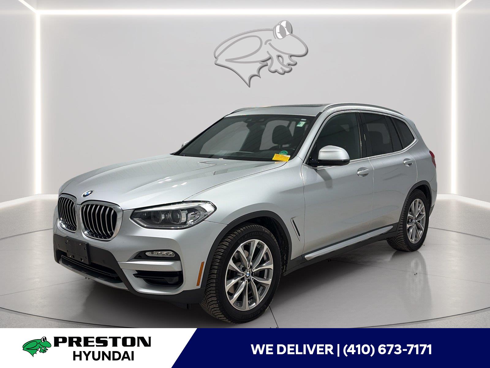 Glacier Silver Metallic 2019 BMW X3 SUV / Crossover All-Wheel Drive Automatic