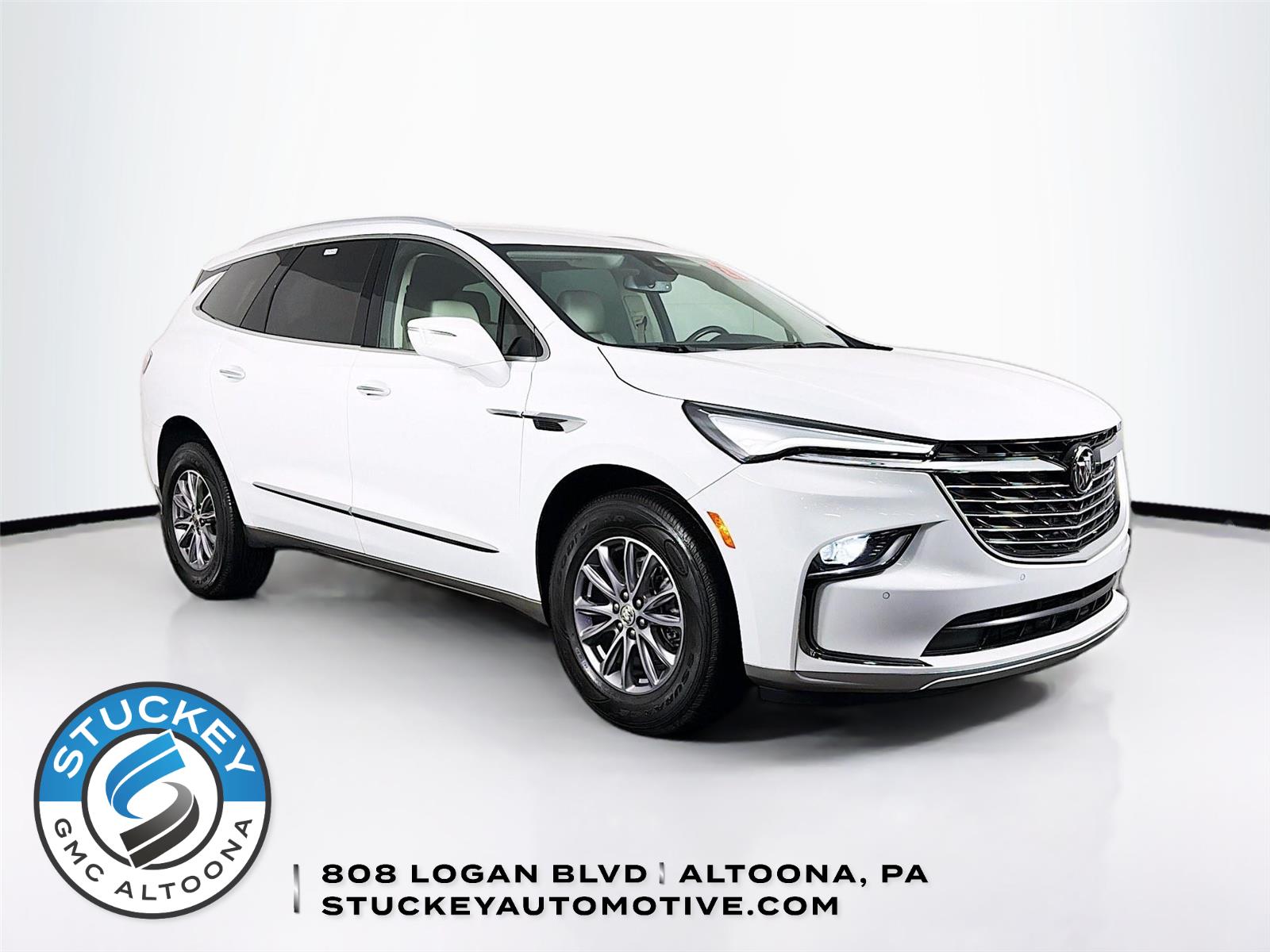 Summit White 2023 Buick Enclave Essence AWD SUV / Crossover Four-Wheel Drive 9-Speed Automatic