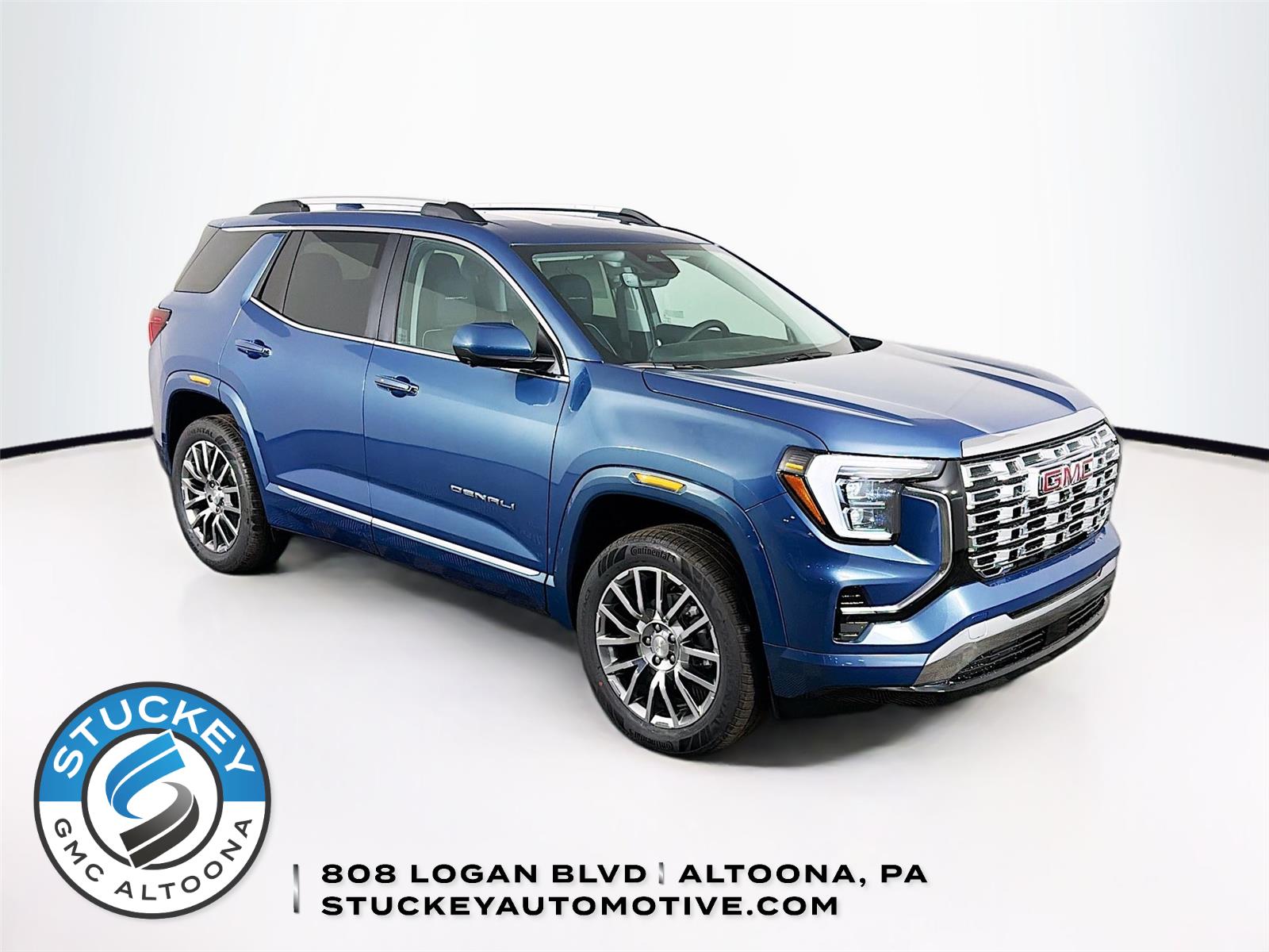 Downpour Metallic 2026 GMC Terrain Denali AWD SUV / Crossover Four-Wheel Drive 8-Speed Automatic Overdrive