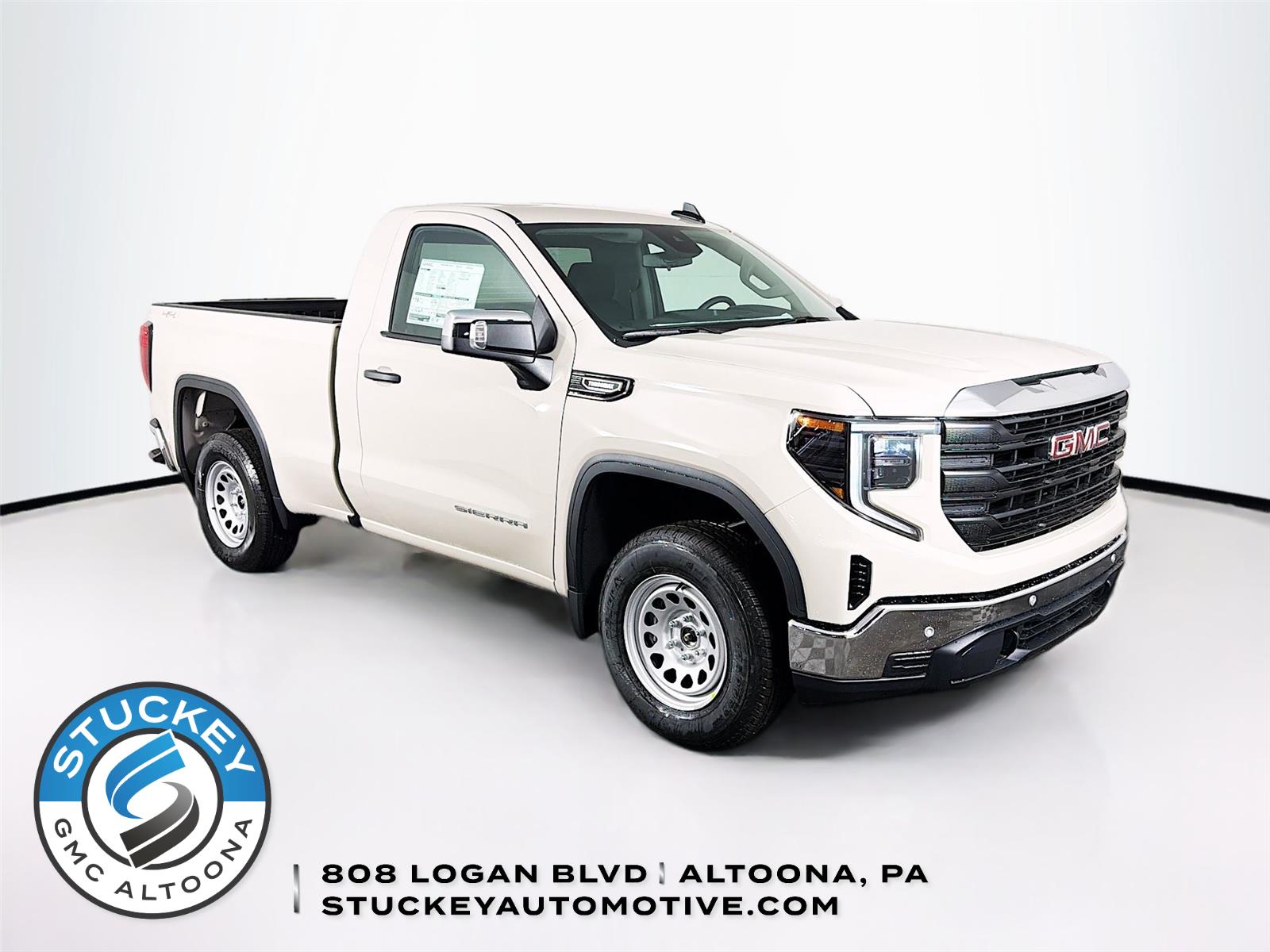 Coastal Dune 2026 GMC Sierra 1500 Pro Regular Cab 4WD Pickup Truck Four-Wheel Drive 8-Speed Automatic