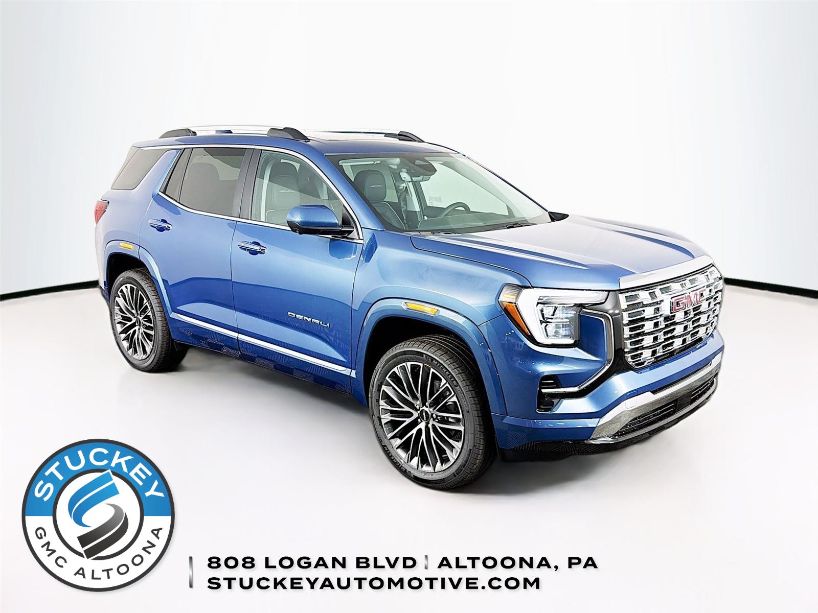 Downpour Metallic 2026 GMC Terrain Denali AWD SUV / Crossover Four-Wheel Drive 8-Speed Automatic Overdrive