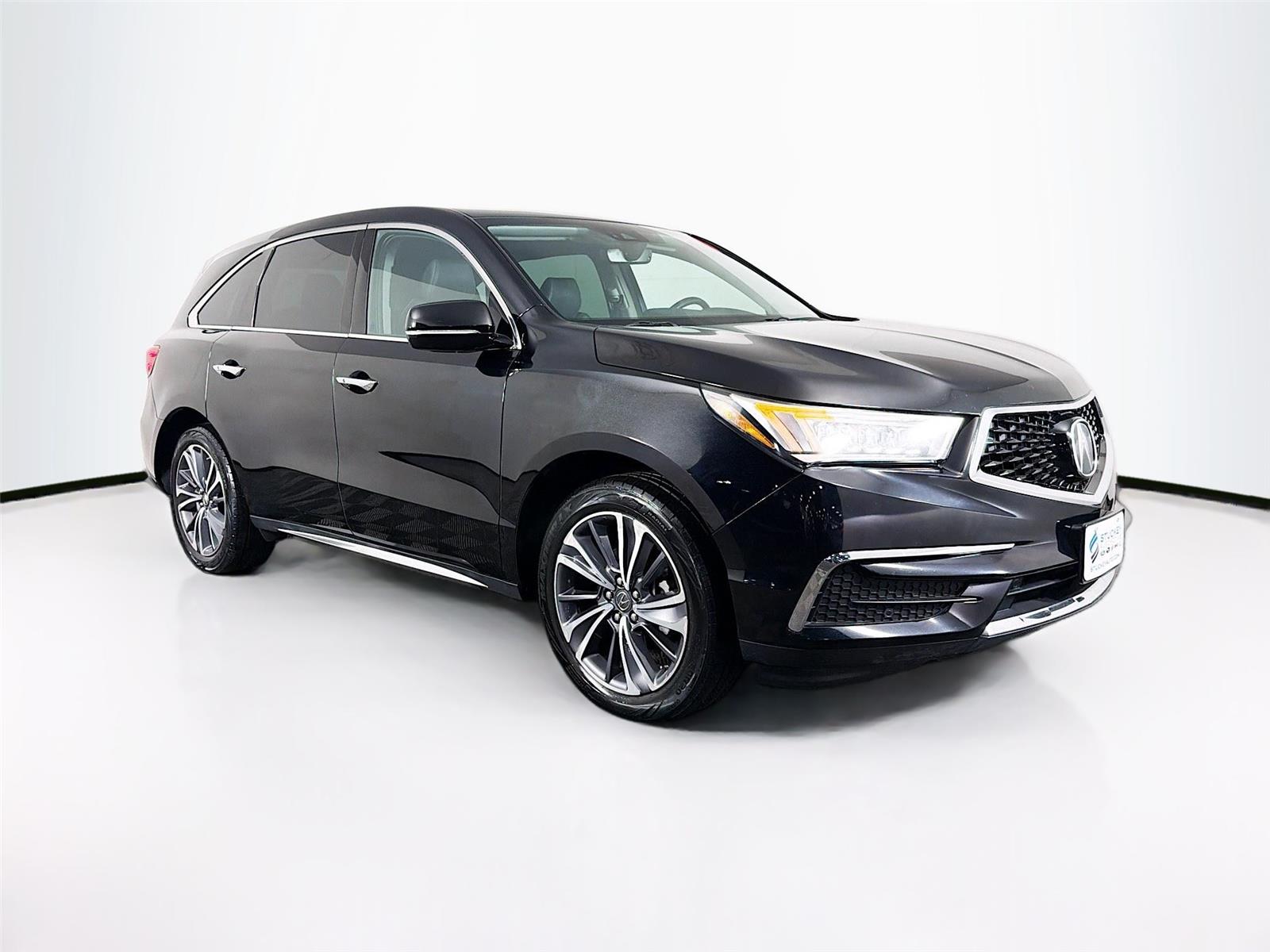 Majestic Black Pearl 2019 Acura MDX SH-AWD with Technology Package SUV / Crossover All-Wheel Drive 9-Speed Automatic