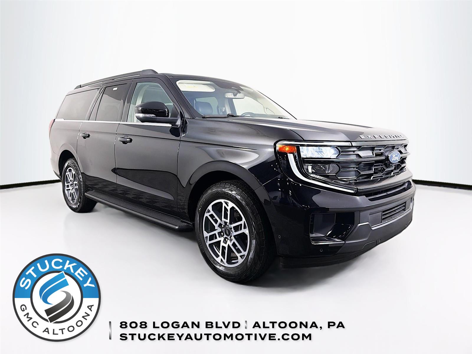 Agate Black 2025 Ford Expedition MAX Active 4WD SUV / Crossover Four-Wheel Drive Automatic