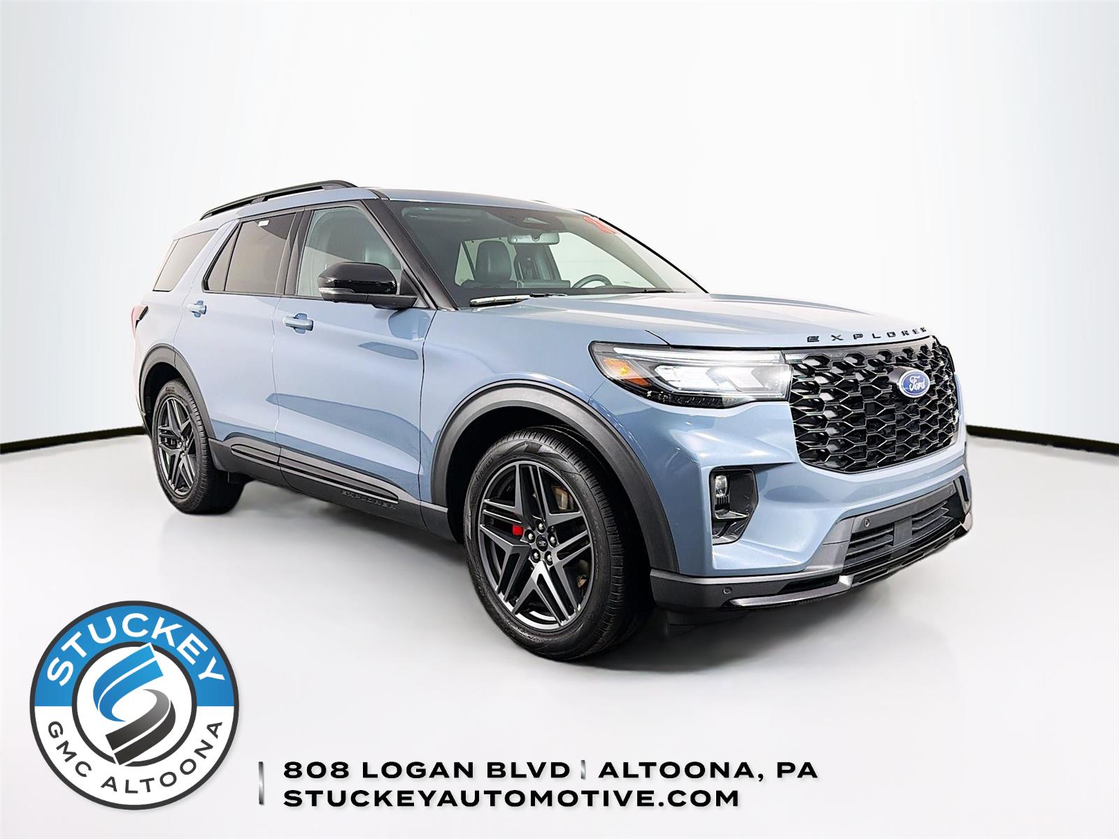 Vapor Blue 2025 Ford Explorer ST AWD SUV / Crossover All-Wheel Drive Automatic