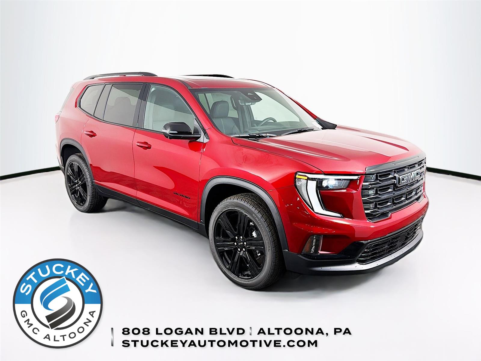 Volcanic Red Tintcoat 2026 GMC Acadia Elevation AWD SUV / Crossover Four-Wheel Drive 8-Speed Automatic
