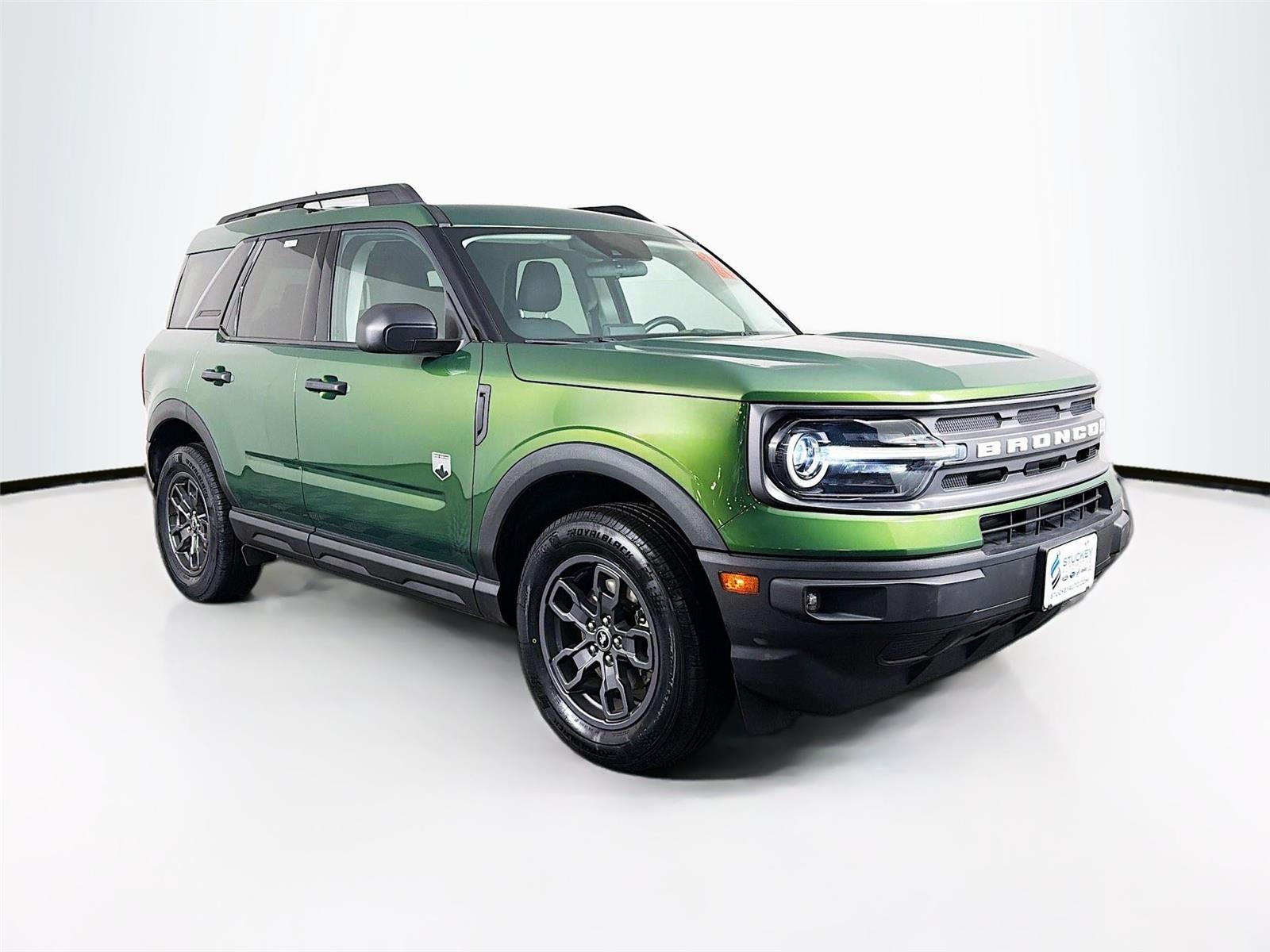 Eruption Green 2023 Ford Bronco Sport Big Bend AWD SUV / Crossover All-Wheel Drive 8-Speed Automatic