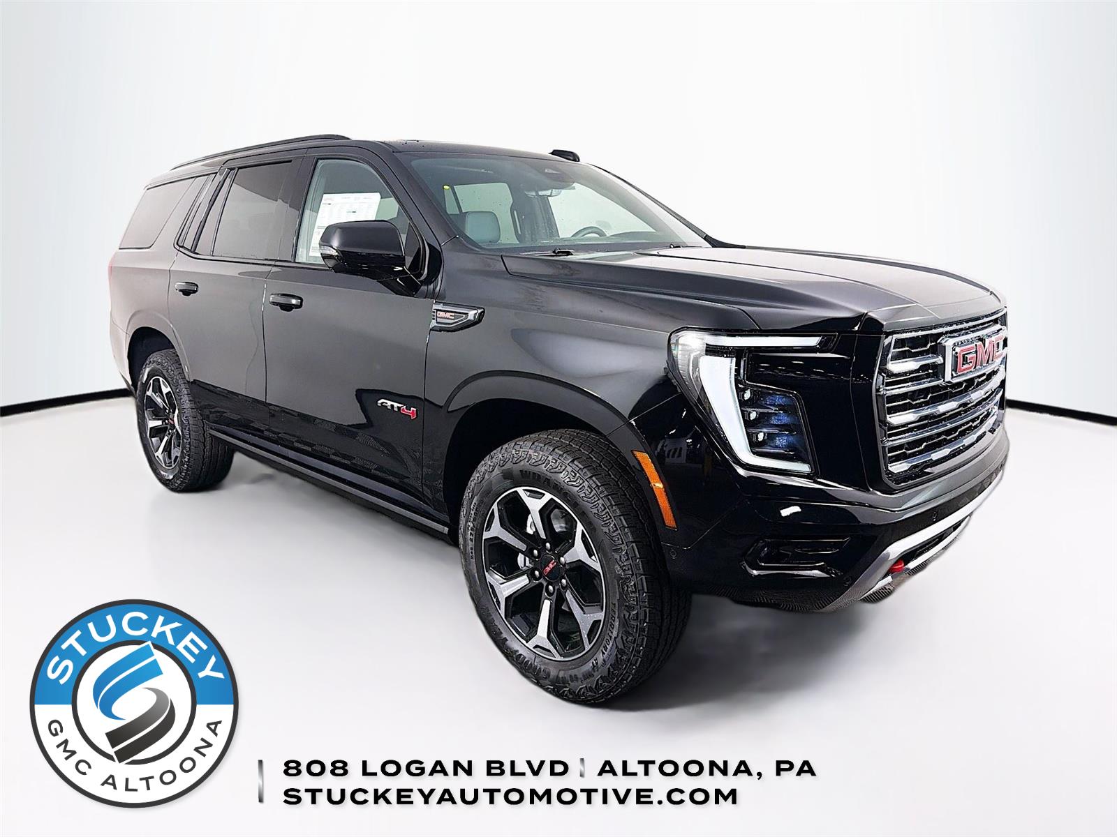 Onyx Black 2026 GMC Yukon AT4 4WD SUV / Crossover Four-Wheel Drive Automatic