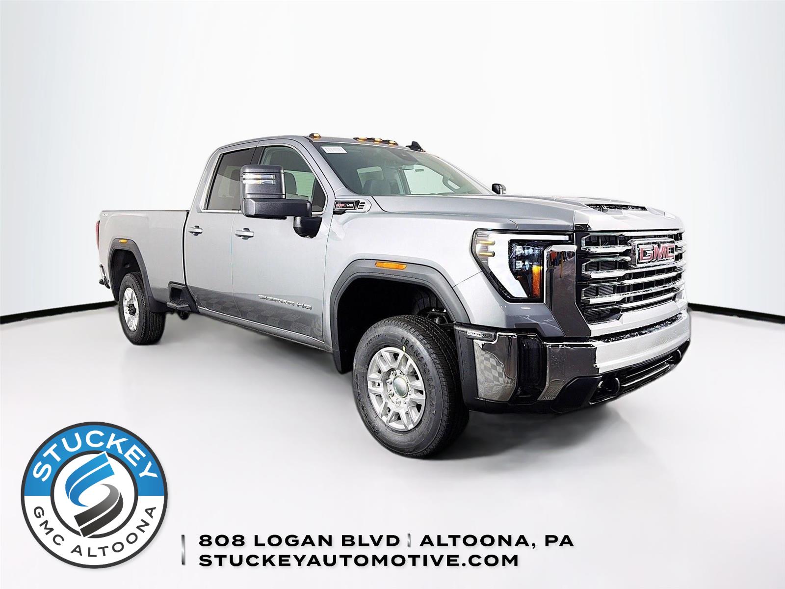 Sterling Metallic 2026 GMC Sierra 2500HD SLE Double Cab 4WD Pickup Truck Four-Wheel Drive Automatic