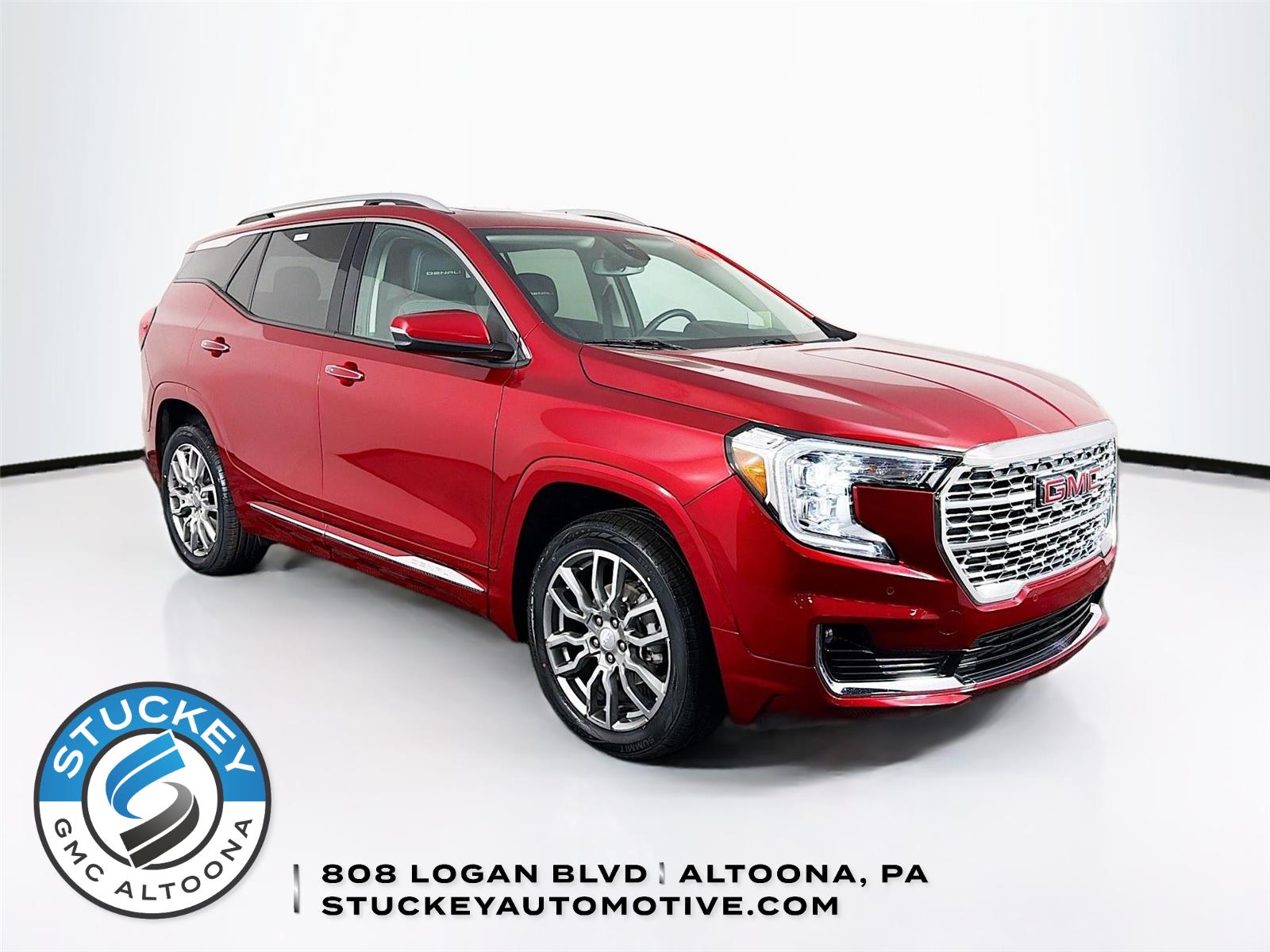 Volcanic Red Tintcoat 2023 GMC Terrain Denali AWD SUV / Crossover All-Wheel Drive 9-Speed Automatic Overdrive
