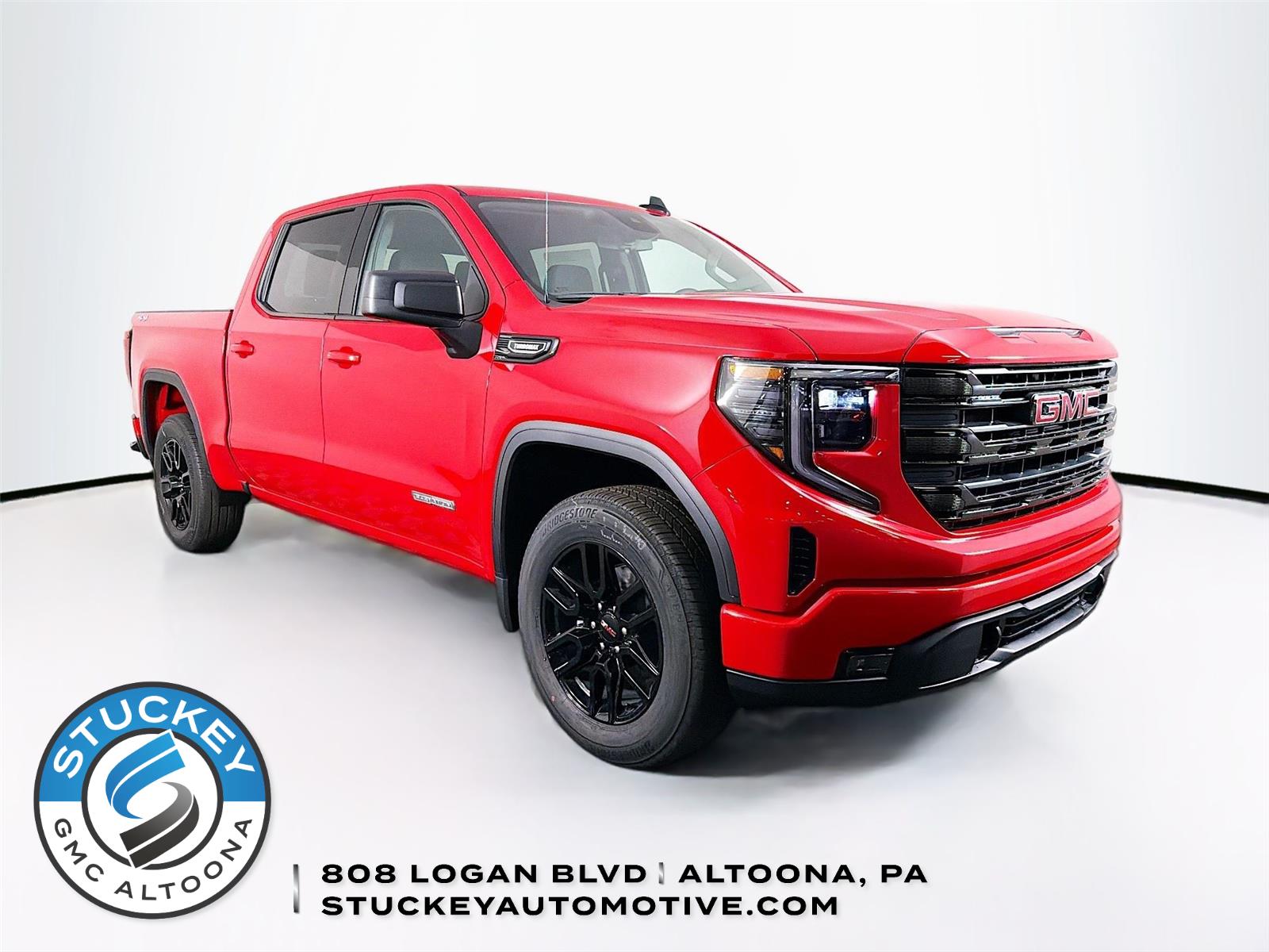 Cardinal Red 2026 GMC Sierra 1500 Elevation Standard Crew Cab 4WD Pickup Truck Four-Wheel Drive 8-Speed Automatic