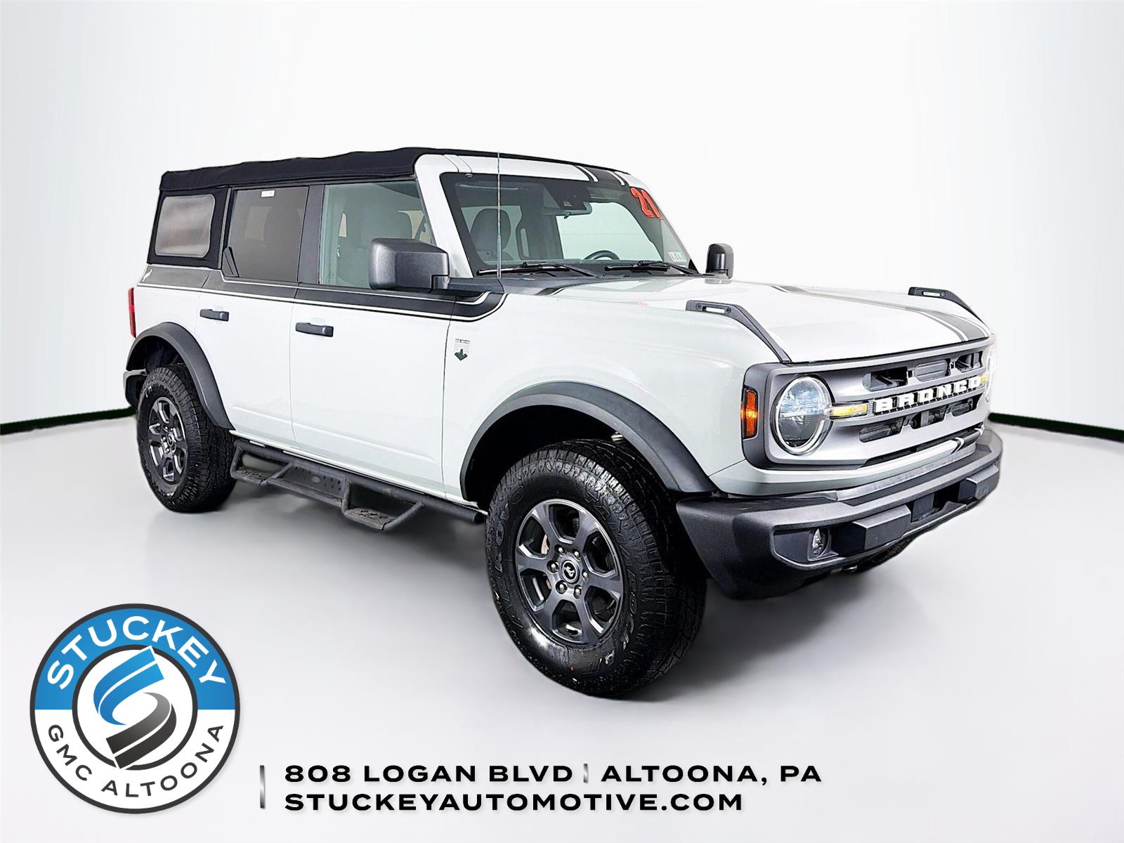 Cactus Gray 2021 Ford Bronco Big Bend 4-Door 4WD SUV / Crossover Four-Wheel Drive Automatic