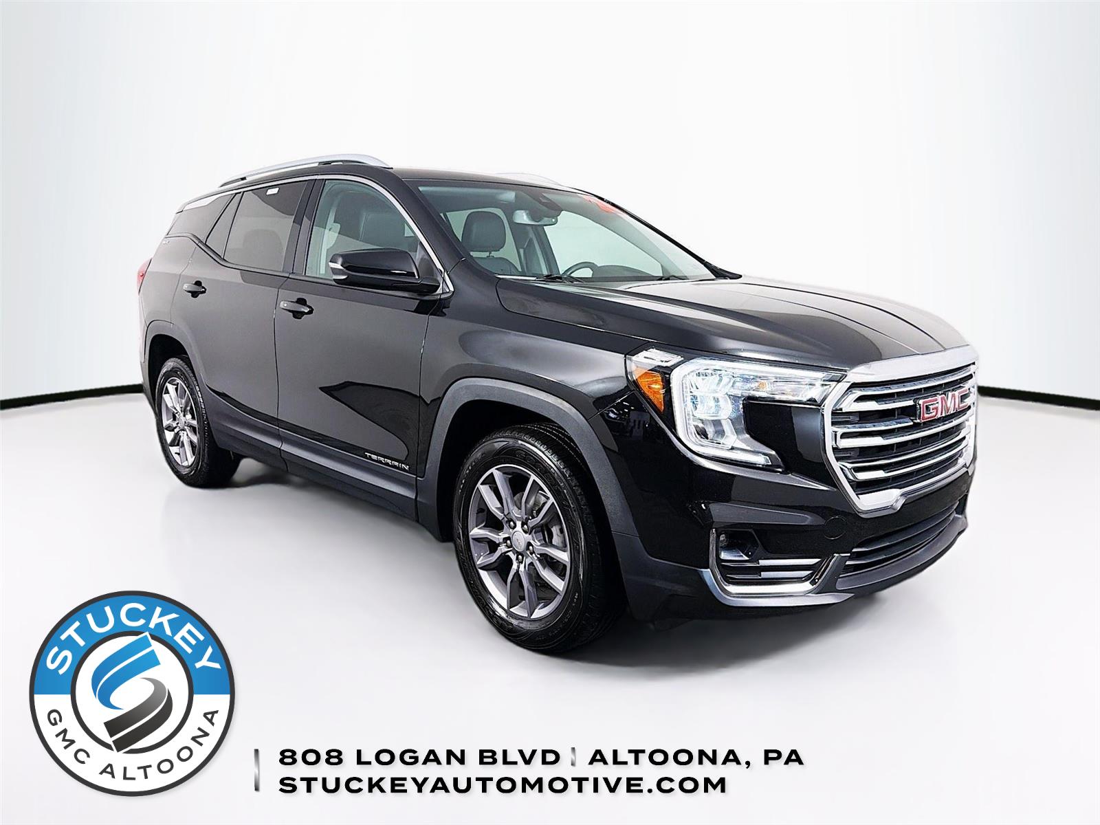 Black (Ebony Twilight Metallic) 2024 GMC Terrain SLT AWD SUV / Crossover All-Wheel Drive 9-Speed Automatic Overdrive