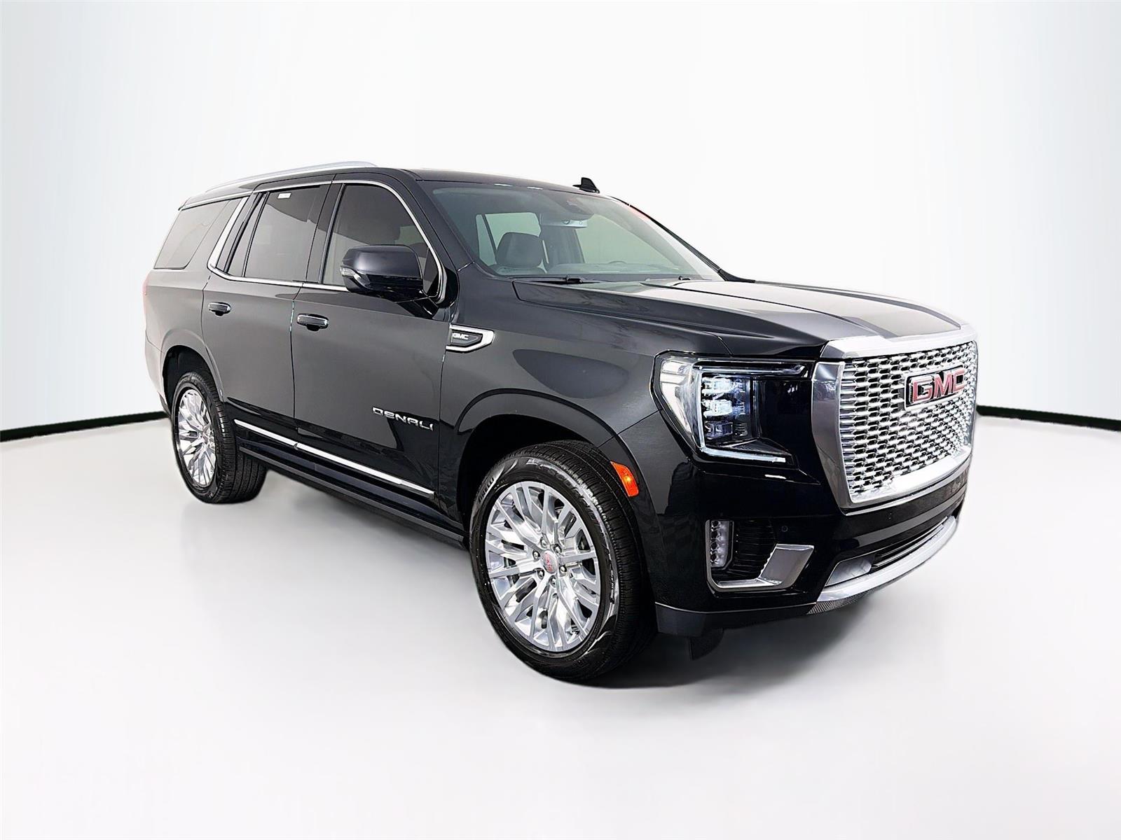 Onyx Black 2023 GMC Yukon Denali 4WD SUV / Crossover Four-Wheel Drive Automatic