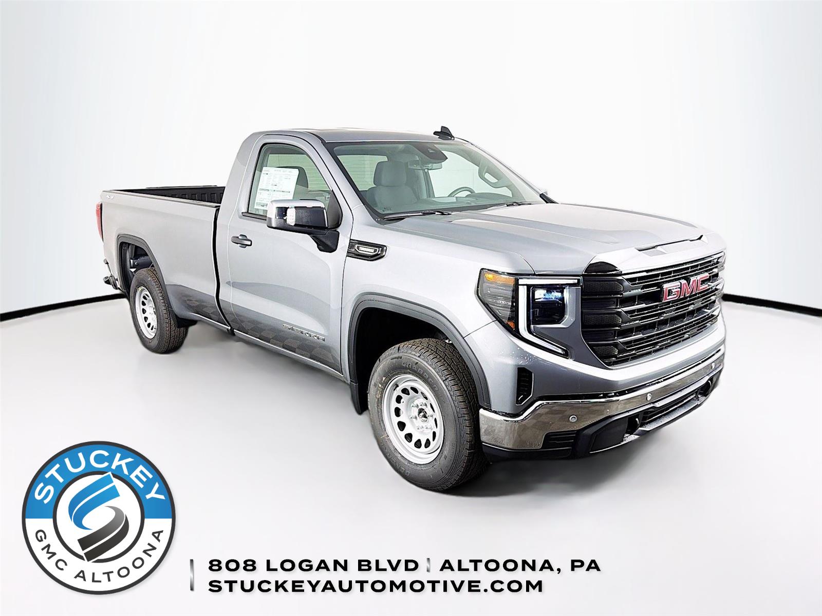 Sterling Metallic 2026 GMC Sierra 1500 Pickup Truck Four-Wheel Drive 8-Speed Automatic