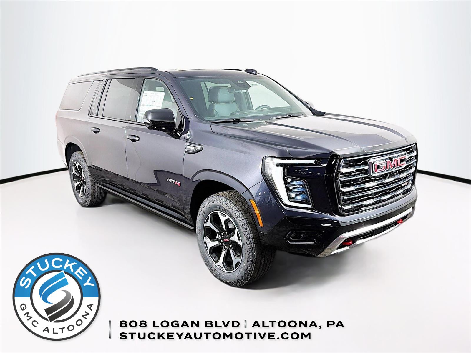 Titanium Rush Metallic 2026 GMC Yukon XL AT4 4WD SUV / Crossover Four-Wheel Drive Automatic