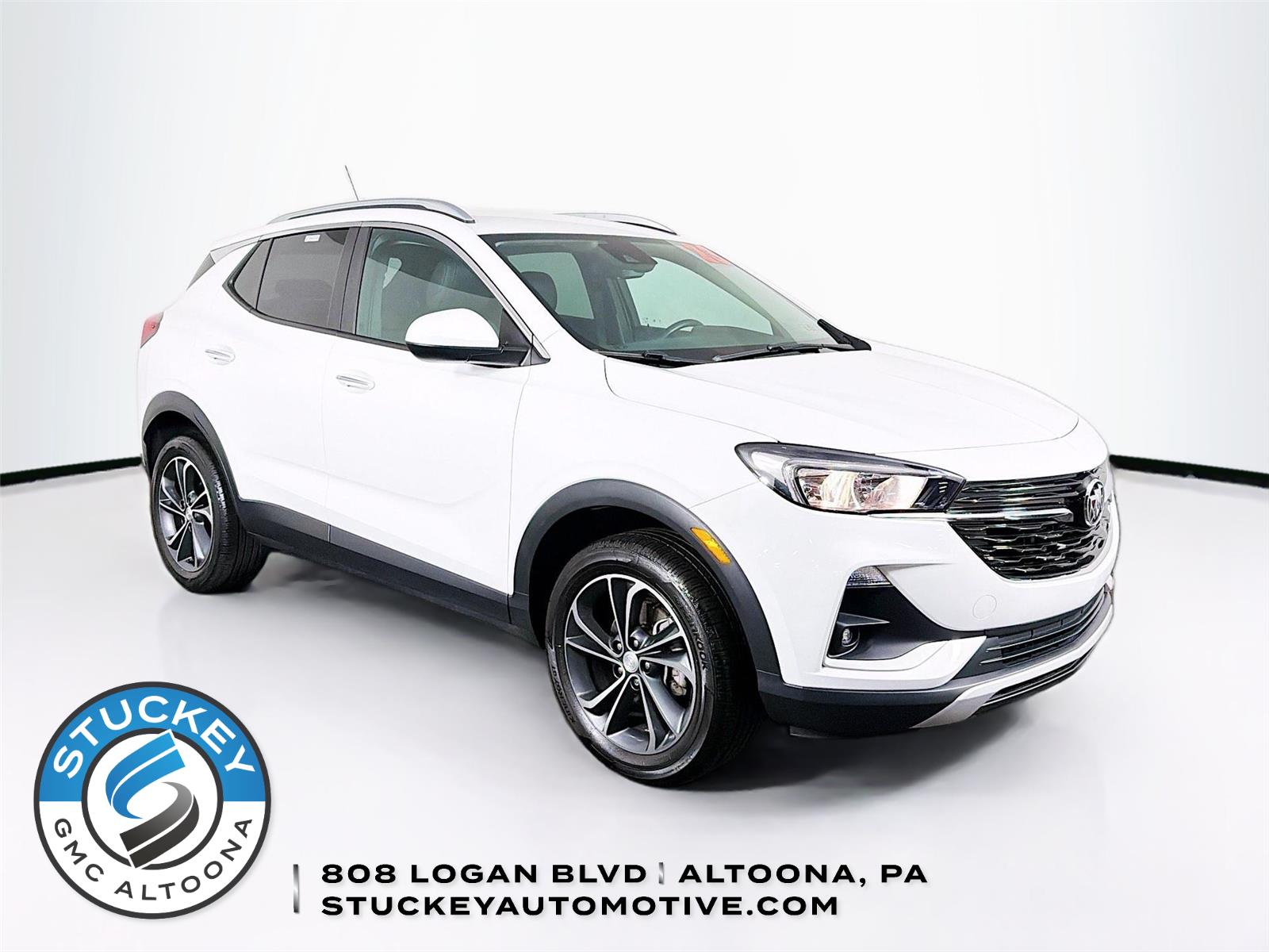 Summit White 2023 Buick Encore GX Select AWD SUV / Crossover All-Wheel Drive 9-Speed Automatic