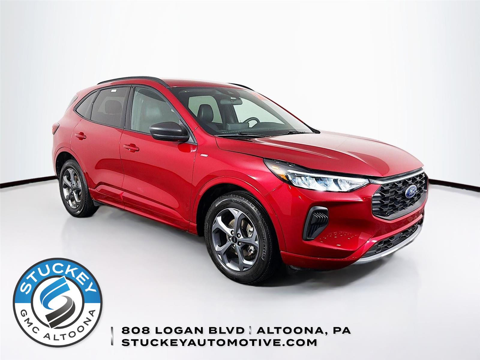 Rapid Red Metallic Tinted Clearcoat 2024 Ford Escape ST-Line AWD SUV / Crossover All-Wheel Drive 8-Speed Automatic