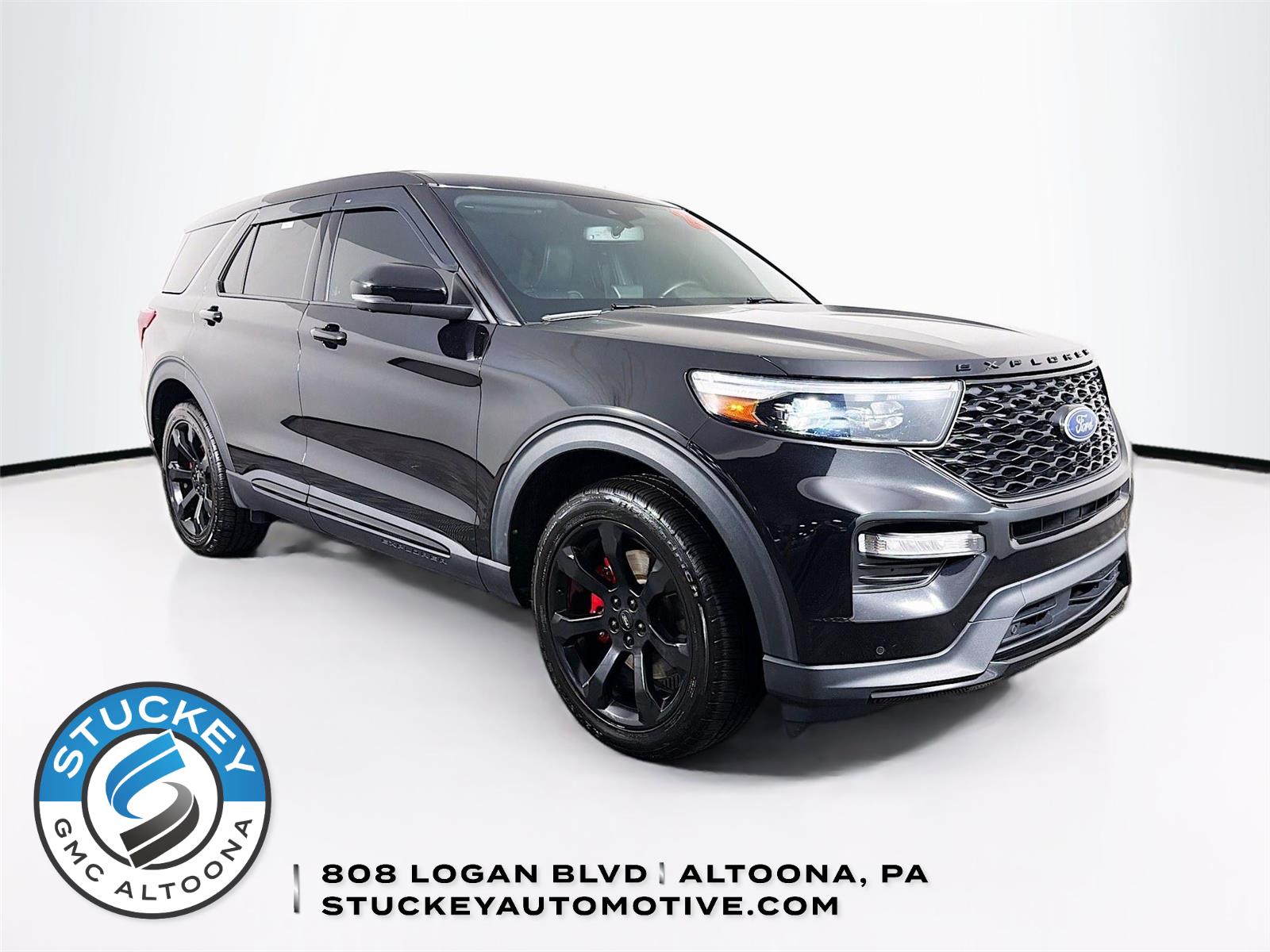 Agate Black 2023 Ford Explorer ST AWD SUV / Crossover All-Wheel Drive Automatic