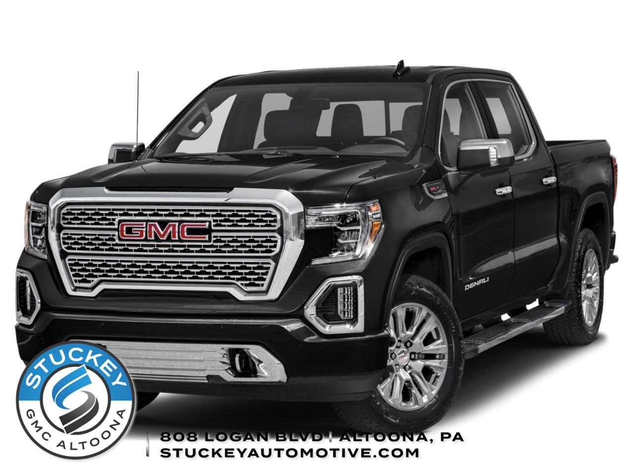 White Frost Tricoat 2021 GMC Sierra 1500 Denali Crew Cab 4WD Pickup Truck Four-Wheel Drive Automatic