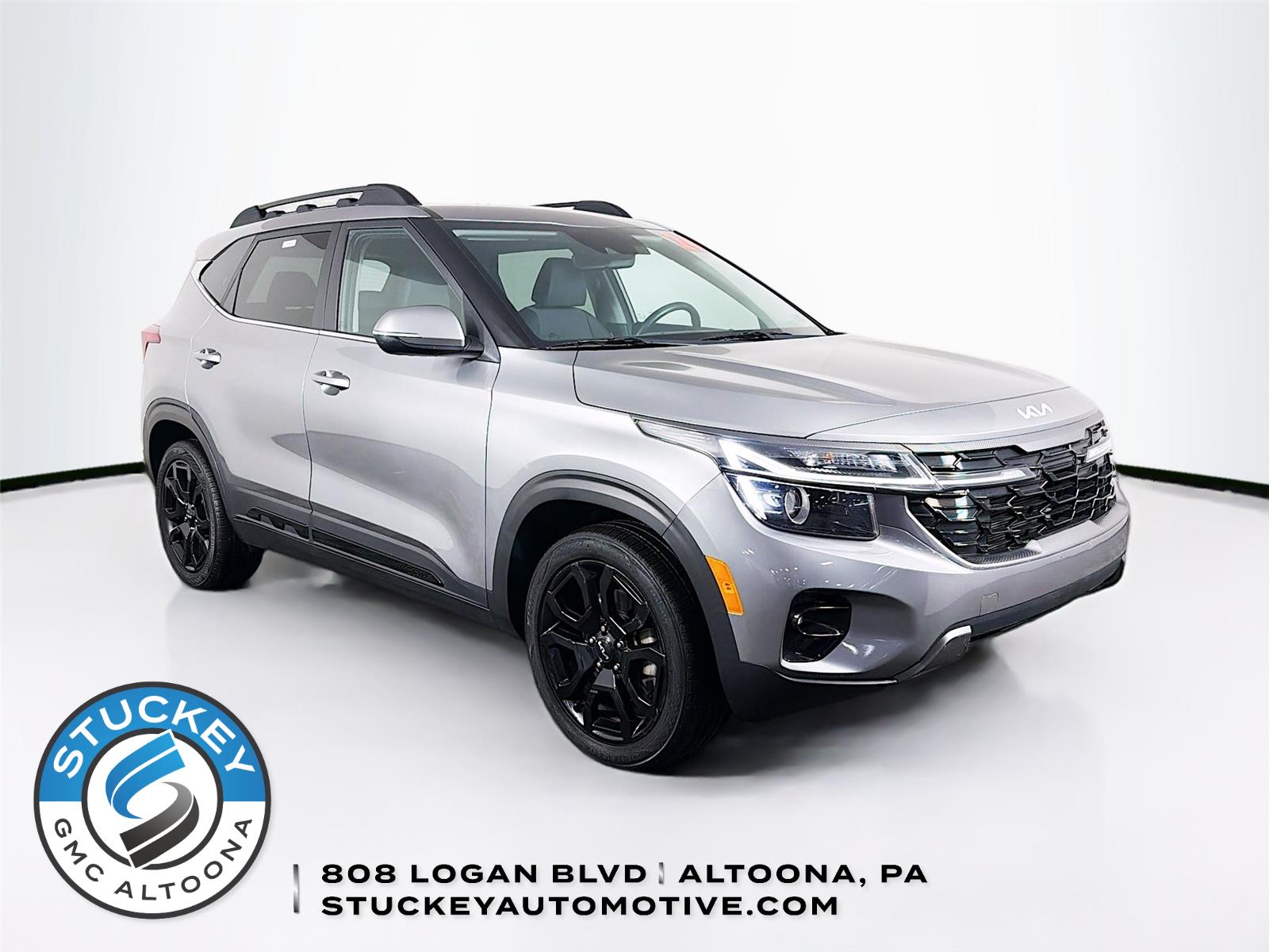 Steel Gray 2024 Kia Seltos X-Line AWD SUV / Crossover All-Wheel Drive 8-Speed Automatic