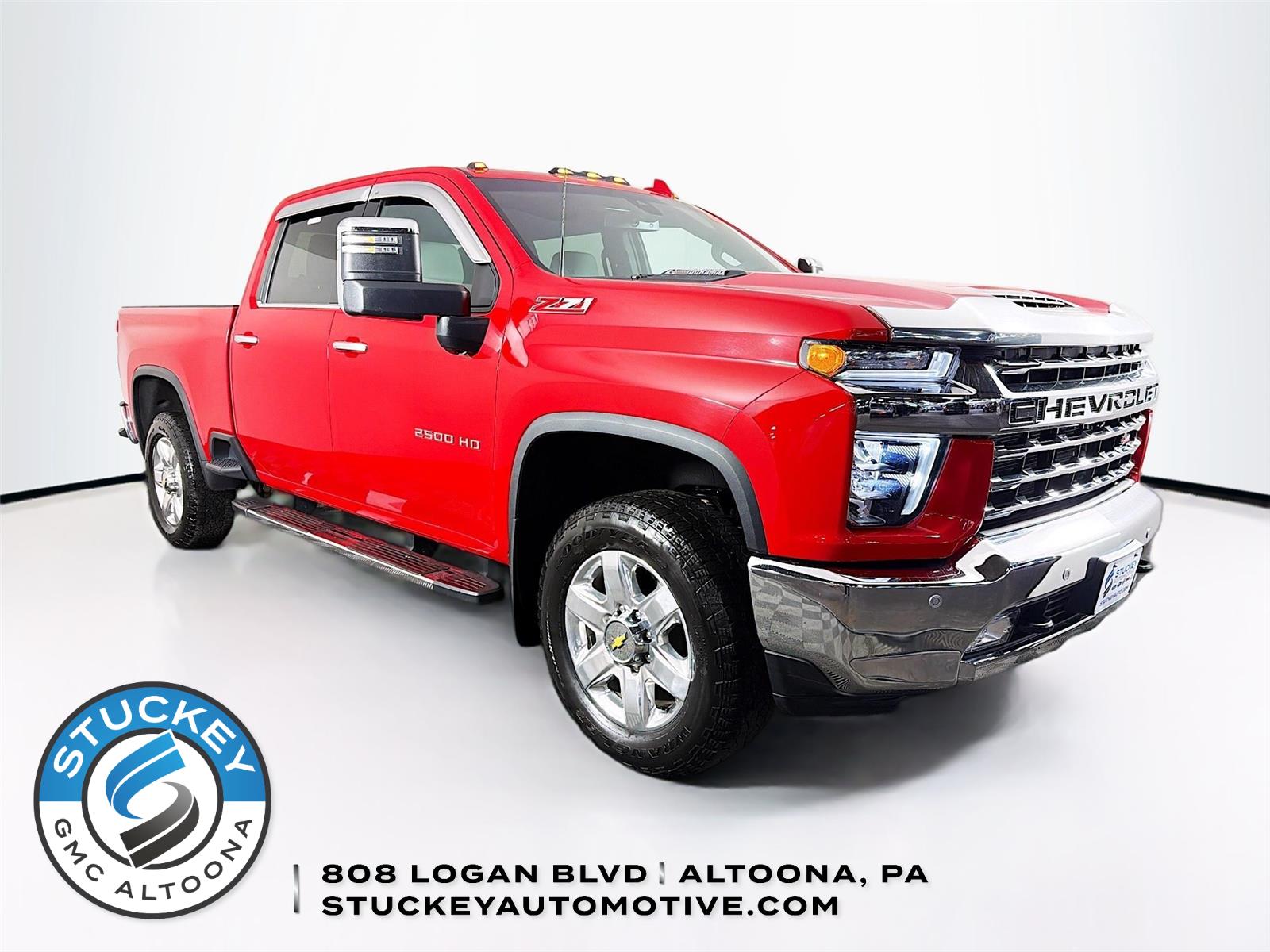 Red Hot 2023 Chevrolet Silverado 2500HD LTZ Crew Cab 4WD Pickup Truck Four-Wheel Drive Automatic