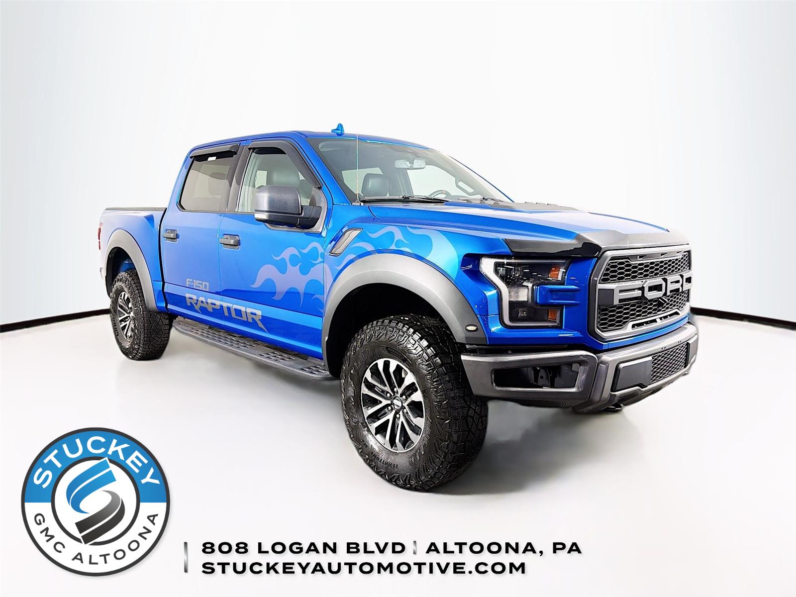 Velocity Blue 2020 Ford F-150 Raptor SuperCrew 4WD Pickup Truck Four-Wheel Drive Automatic