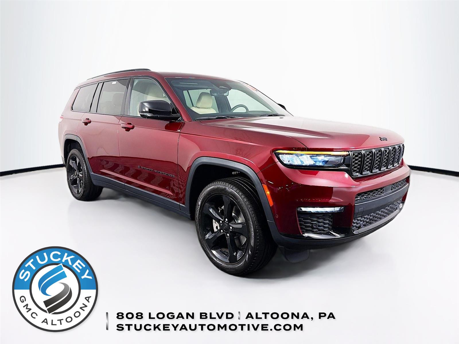 Velvet Red Pearlcoat 2024 Jeep Grand Cherokee L Limited 4WD SUV / Crossover Four-Wheel Drive 8-Speed Automatic