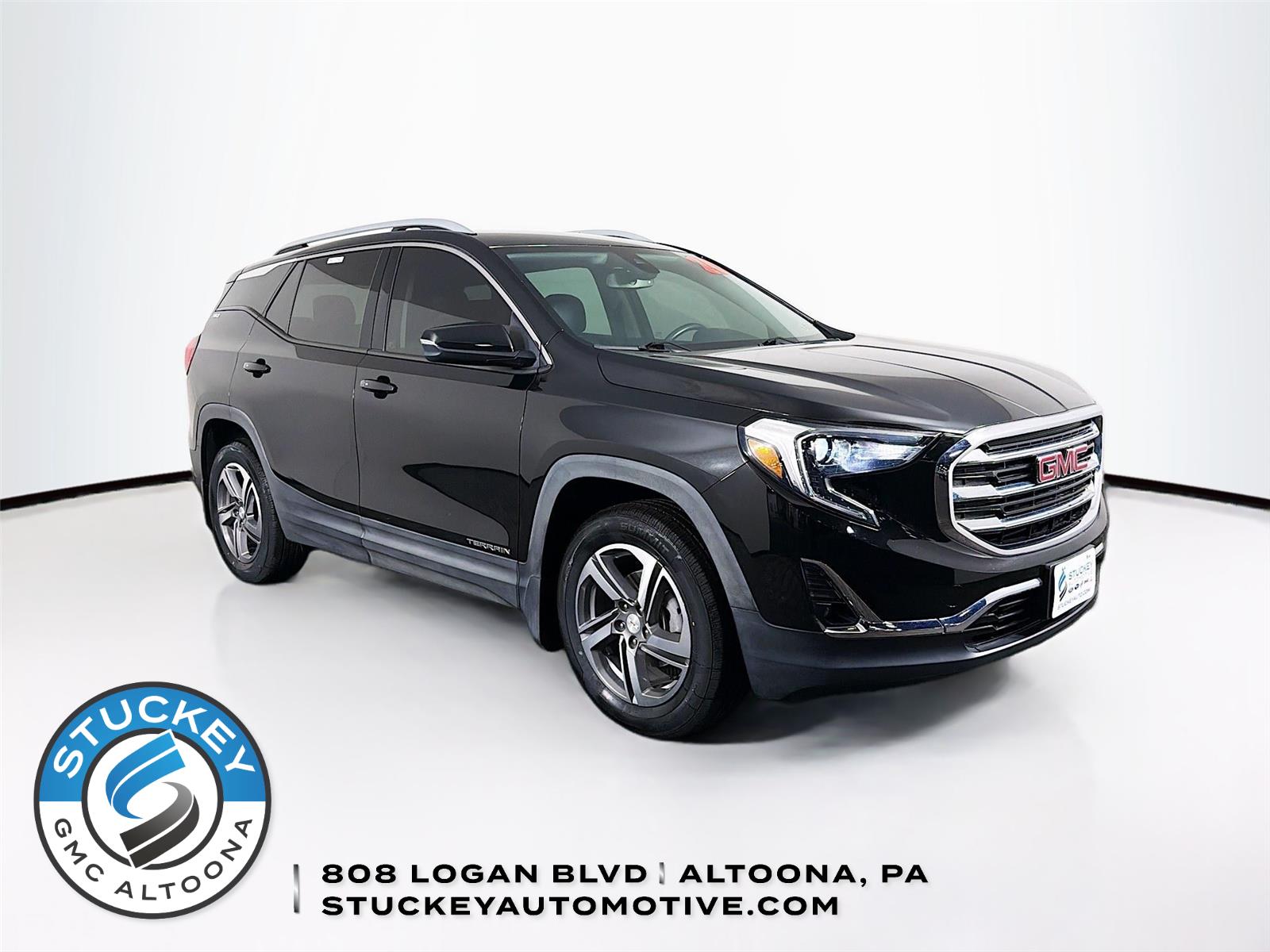 Black (Ebony Twilight Metallic) 2020 GMC Terrain SLT AWD SUV / Crossover Four-Wheel Drive 9-Speed Automatic Overdrive