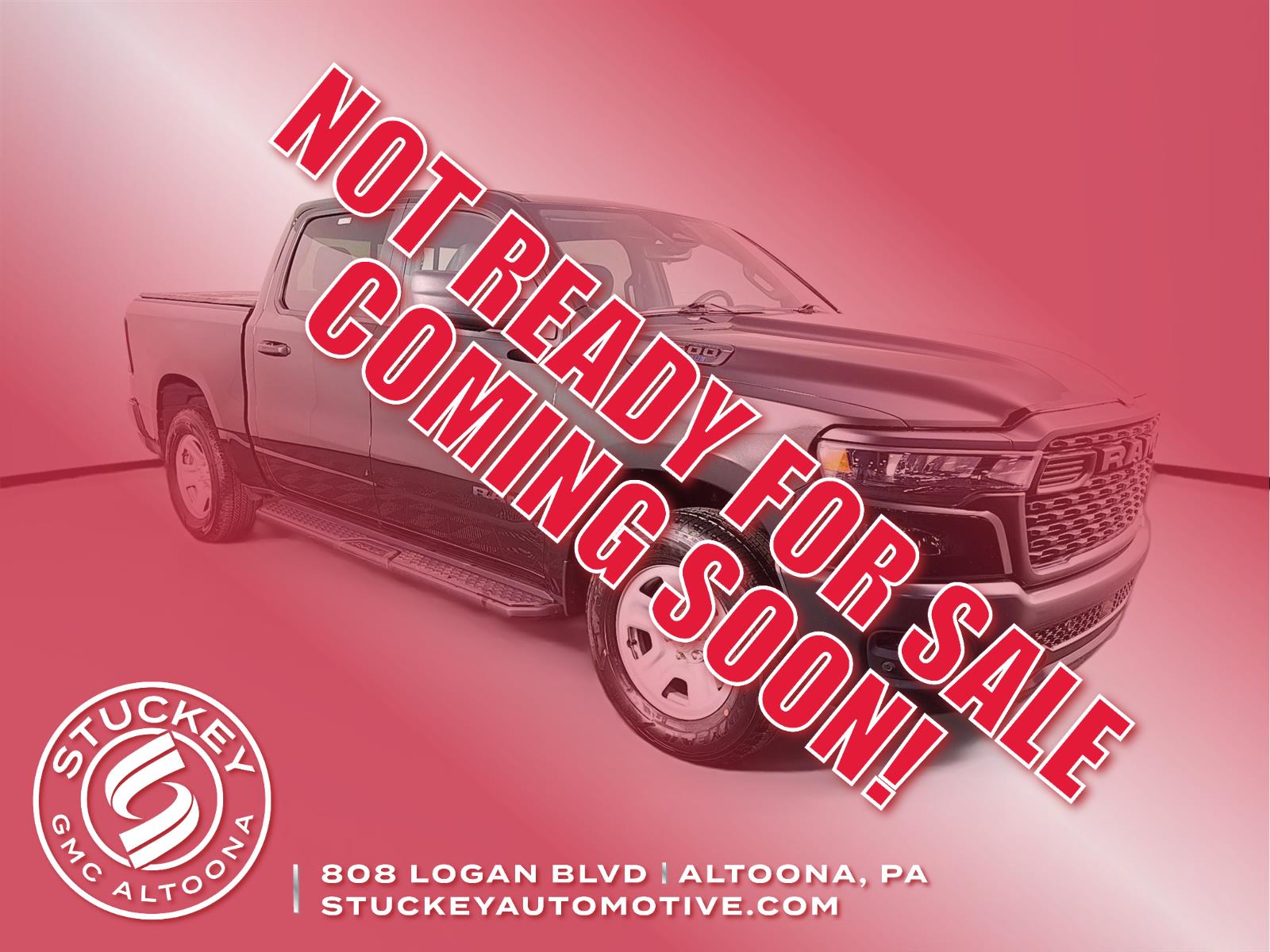 Diamond Black Crystal Pearlcoat 2025 RAM 1500 Tradesman Crew Cab 4WD Pickup Truck Four-Wheel Drive 8-Speed Automatic