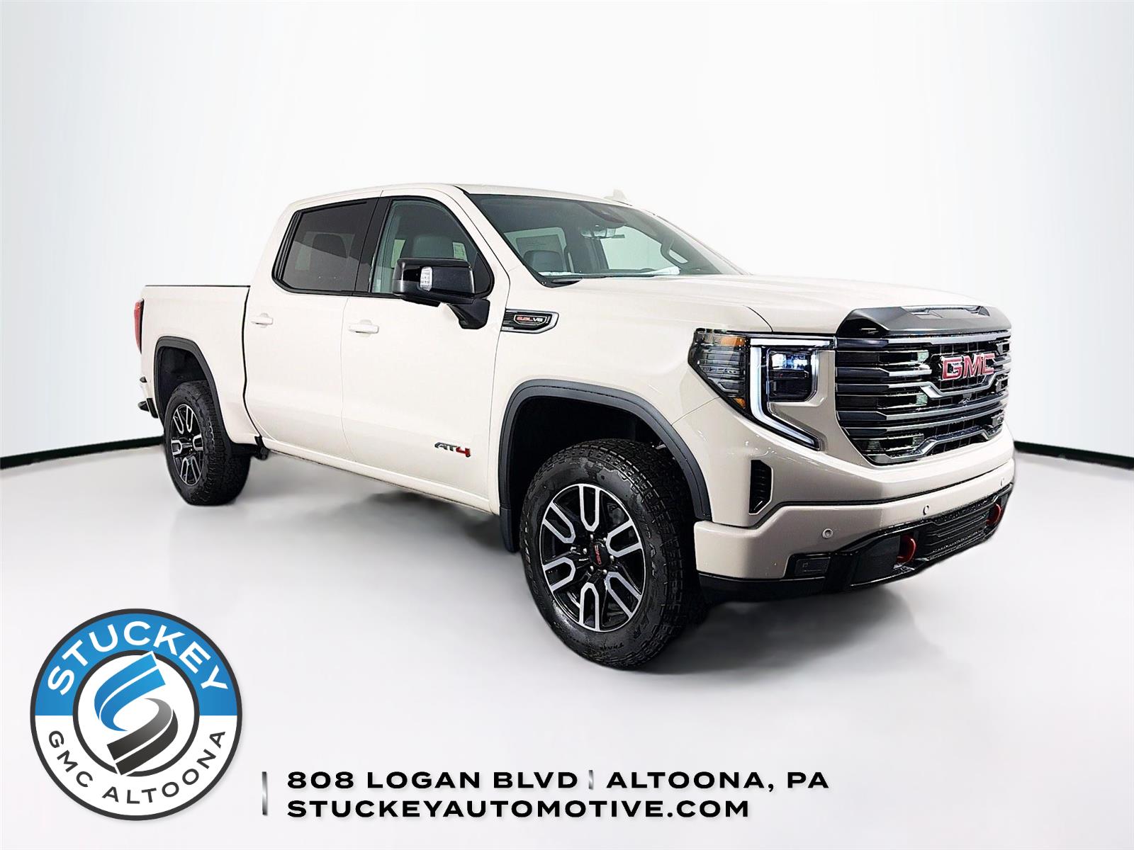 Coastal Dune 2026 GMC Sierra 1500 AT4 Crew Cab 4WD Pickup Truck Four-Wheel Drive Automatic