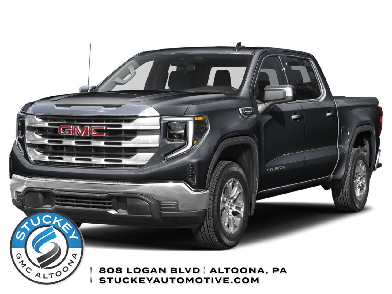 Onyx Black 2026 GMC Sierra 1500 SLT Crew Cab 4WD Pickup Truck Four-Wheel Drive Automatic