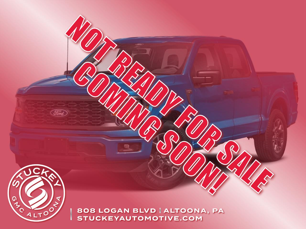 Atlas Blue 2025 Ford F-150 STX SuperCrew 4WD Pickup Truck Four-Wheel Drive Automatic
