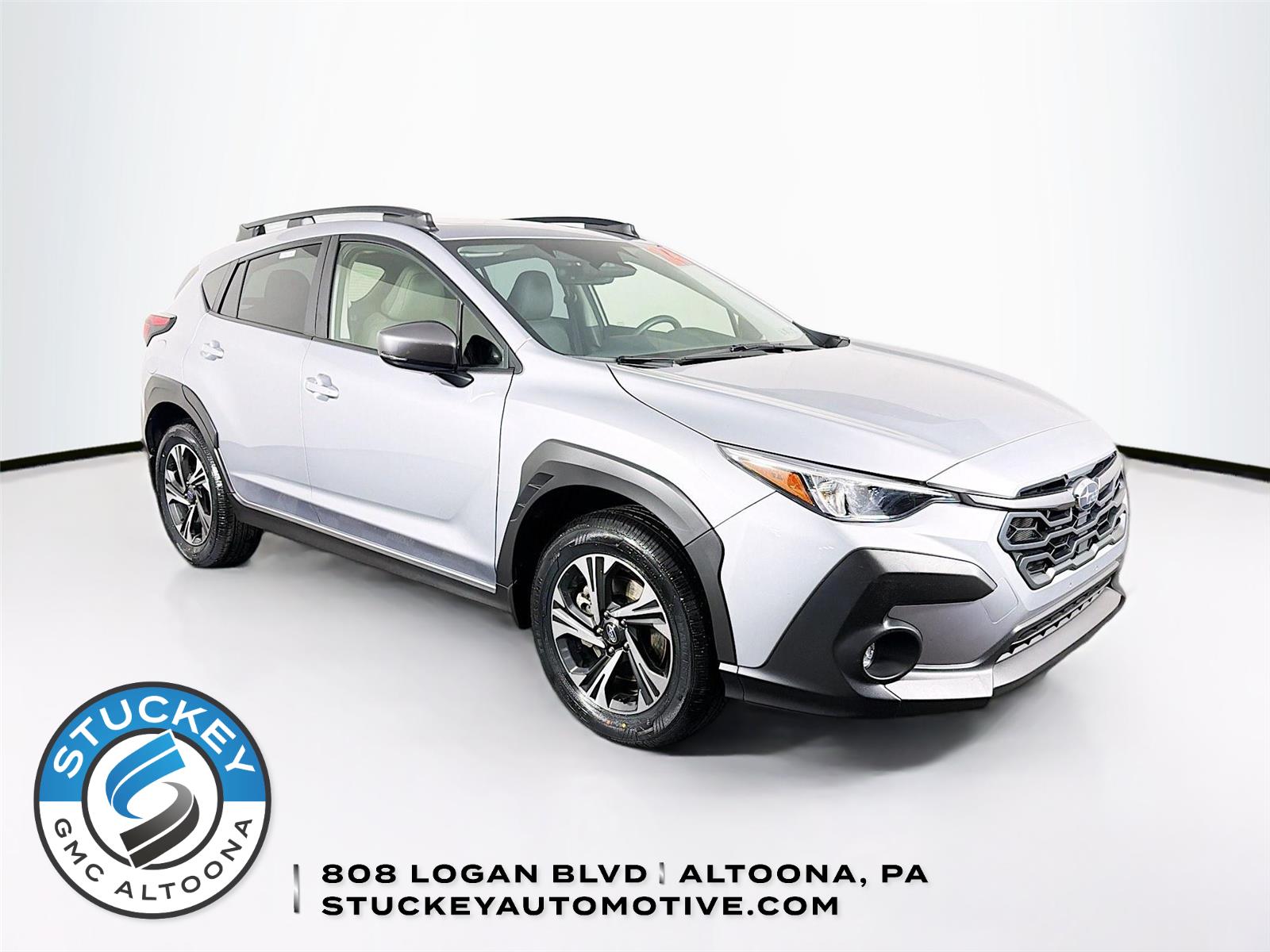 Ice Silver Metallic 2024 Subaru Crosstrek Premium AWD SUV / Crossover All-Wheel Drive Continuously Variable Transmission