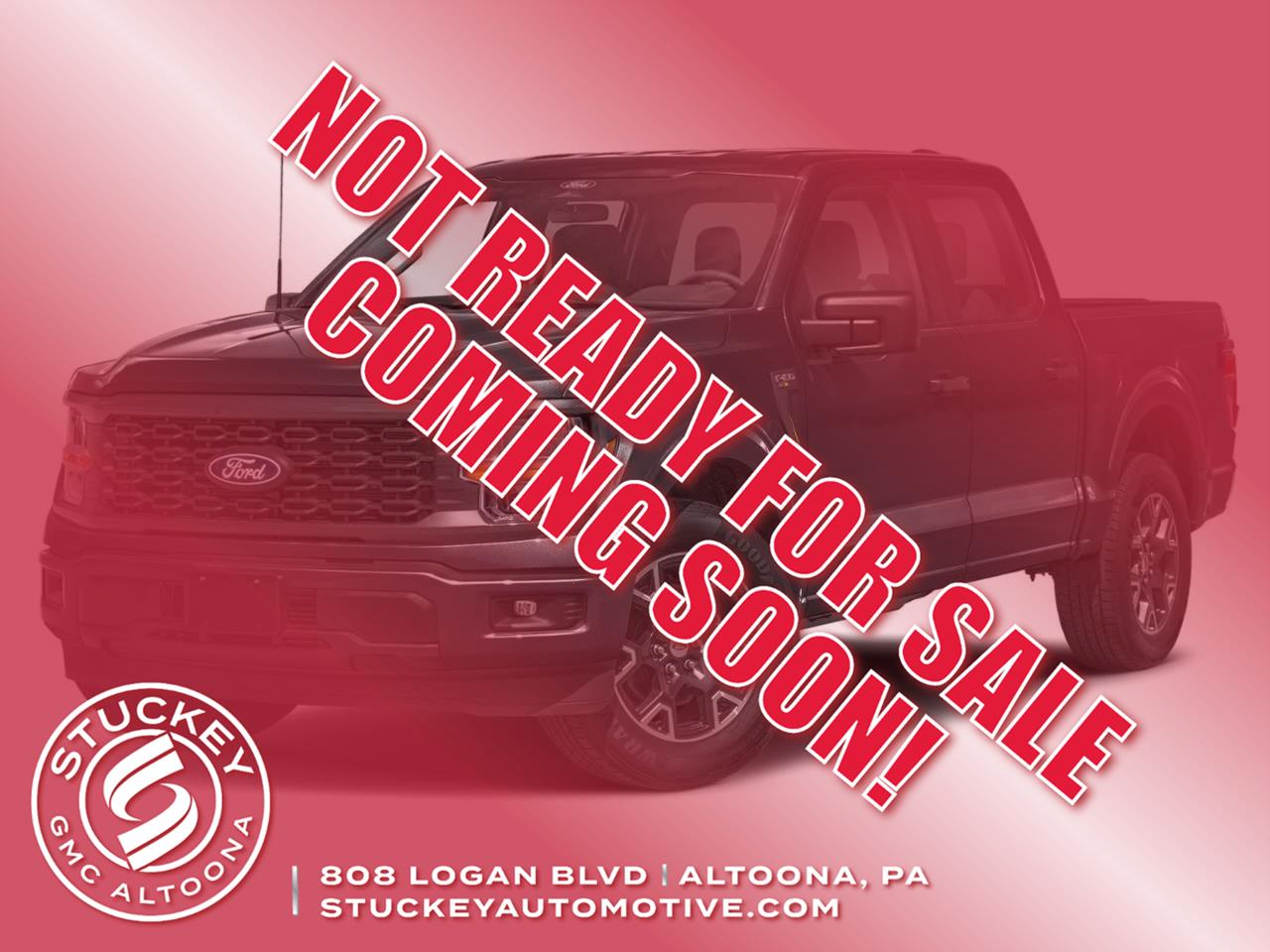 Agate Black 2024 Ford F-150 STX SuperCrew 4WD Pickup Truck Four-Wheel Drive Automatic