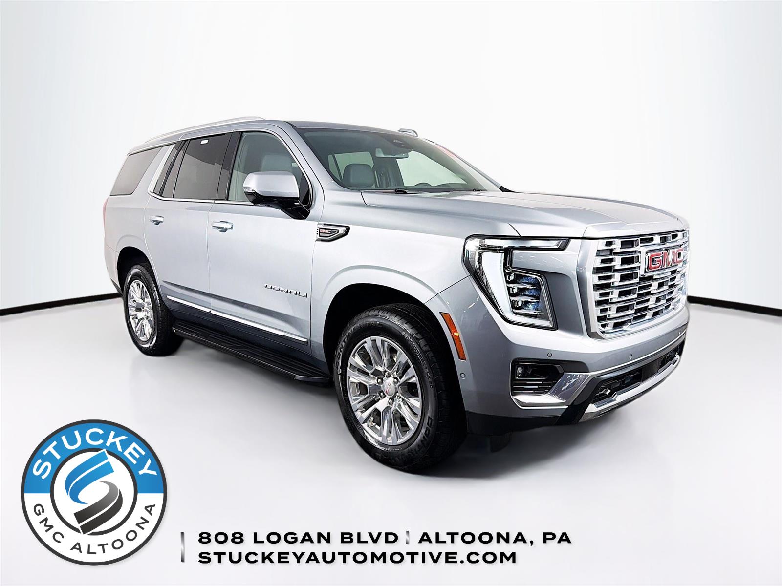 Sterling Metallic 2025 GMC Yukon Denali 4WD SUV / Crossover Four-Wheel Drive Automatic