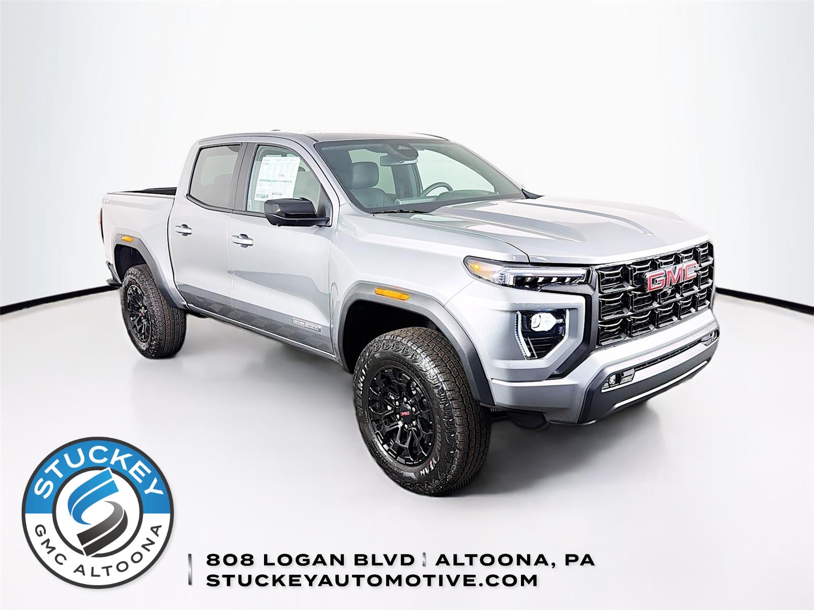 Sterling Metallic 2026 GMC Canyon Elevation Crew Cab 4WD Pickup Truck Four-Wheel Drive 8-Speed Automatic