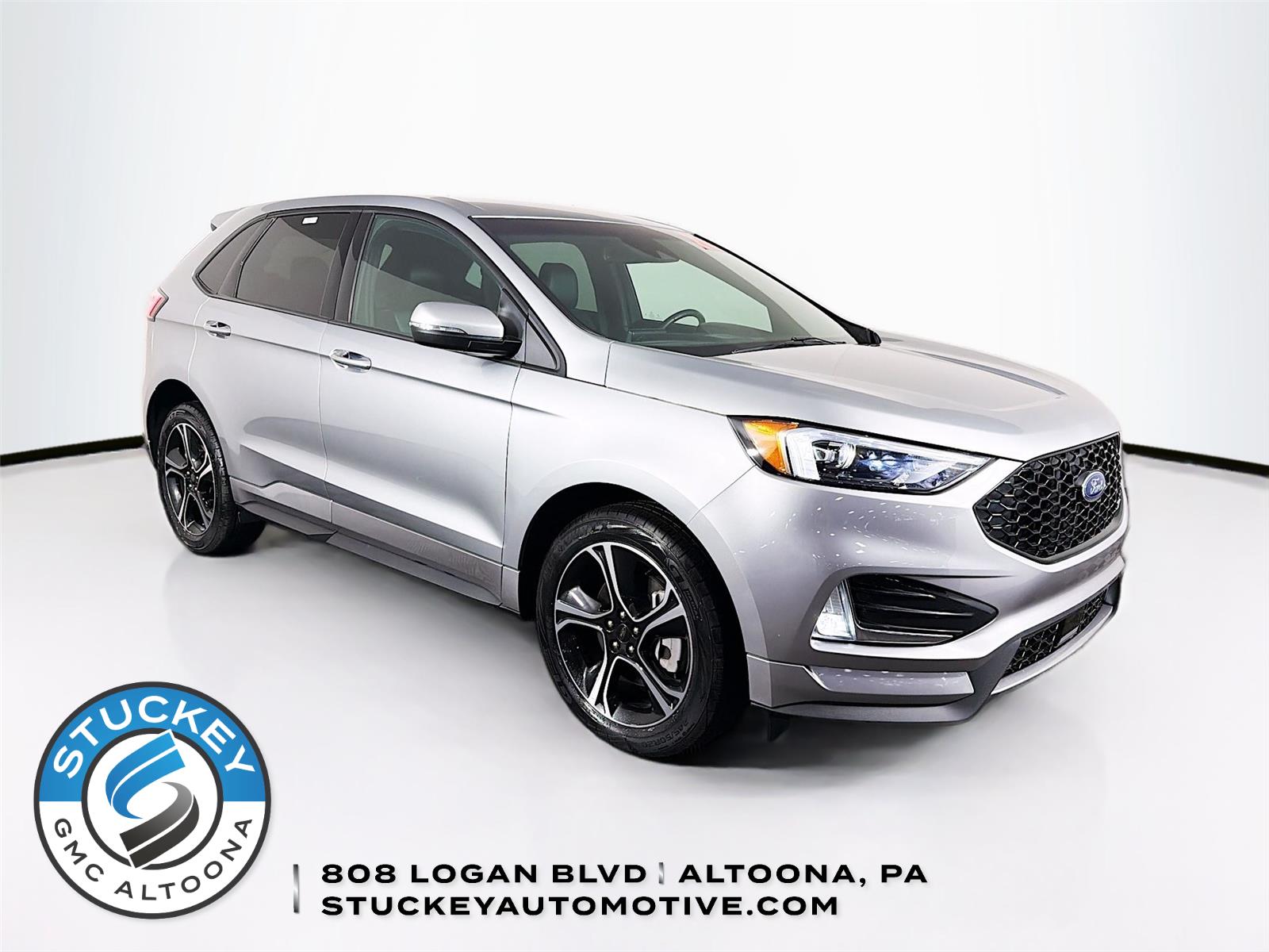 Iconic Silver 2024 Ford Edge ST AWD SUV / Crossover All-Wheel Drive 7-Speed Automatic